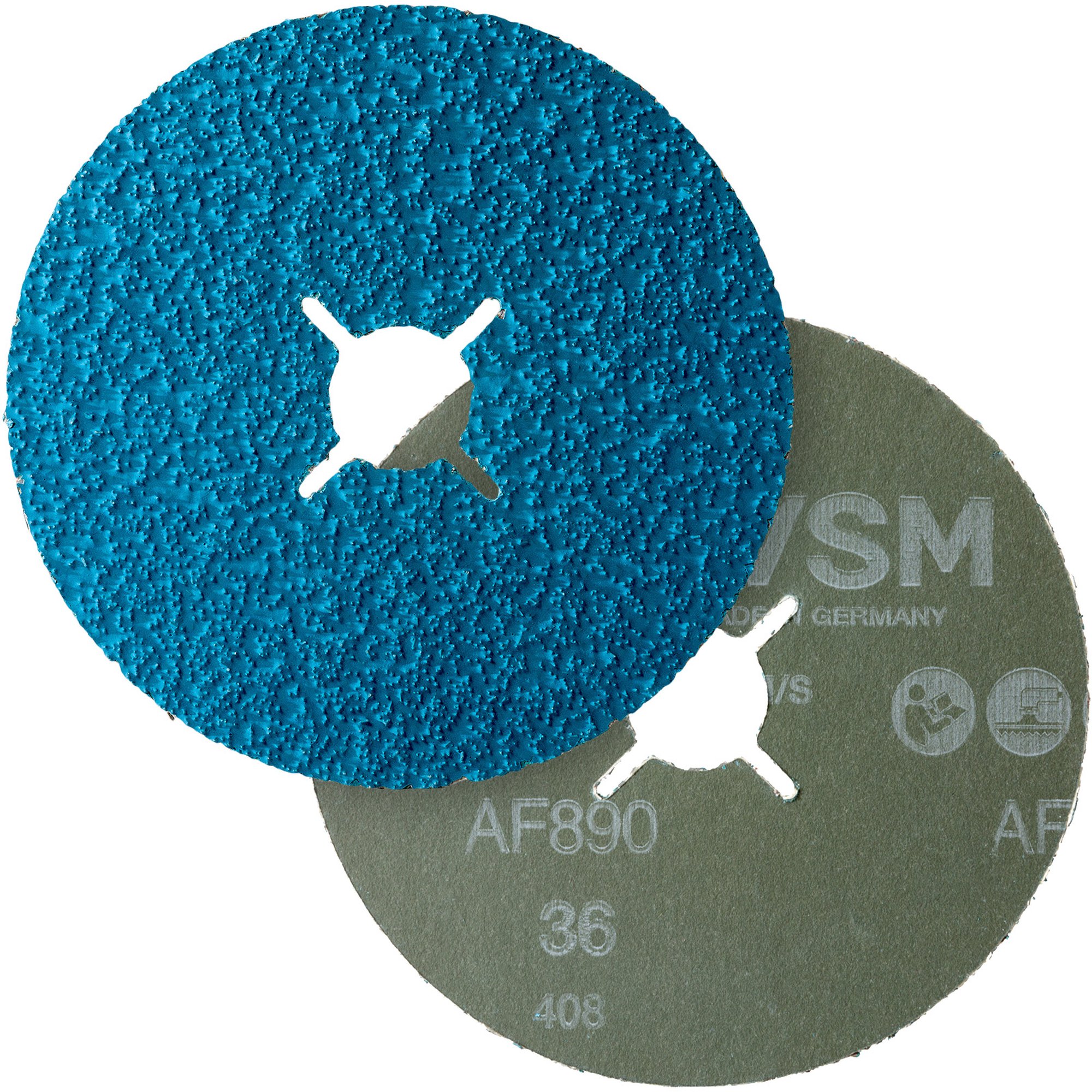 VSM Fiberscheibe ACTIROX AF890 | Ø 125mm | Korn 36