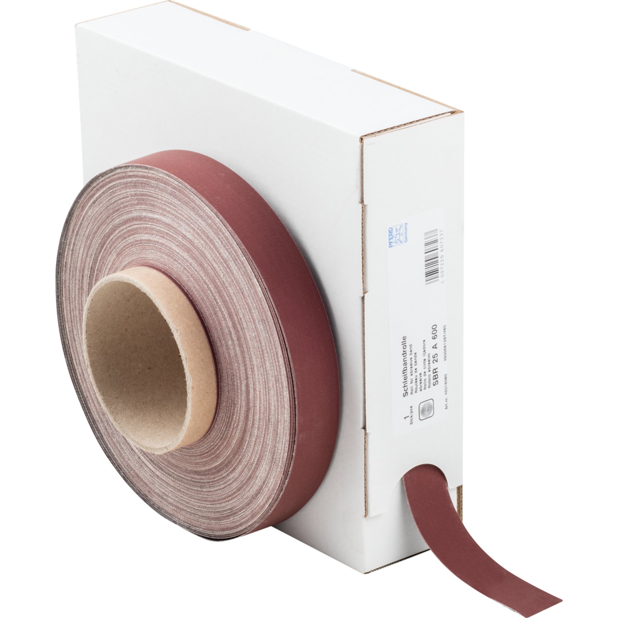 PFERD Schleifrolle Schleifpapier SBR 25 A 600