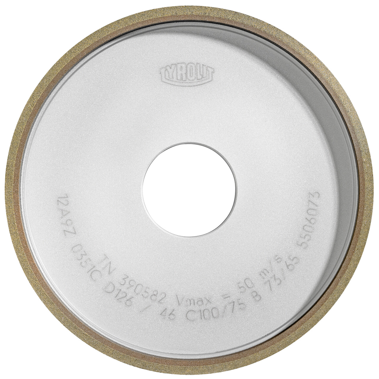 Tyrolit Diamant Sägeschärfschleifteller 125x18x32 mm D126 B Vollmer Hartmetall