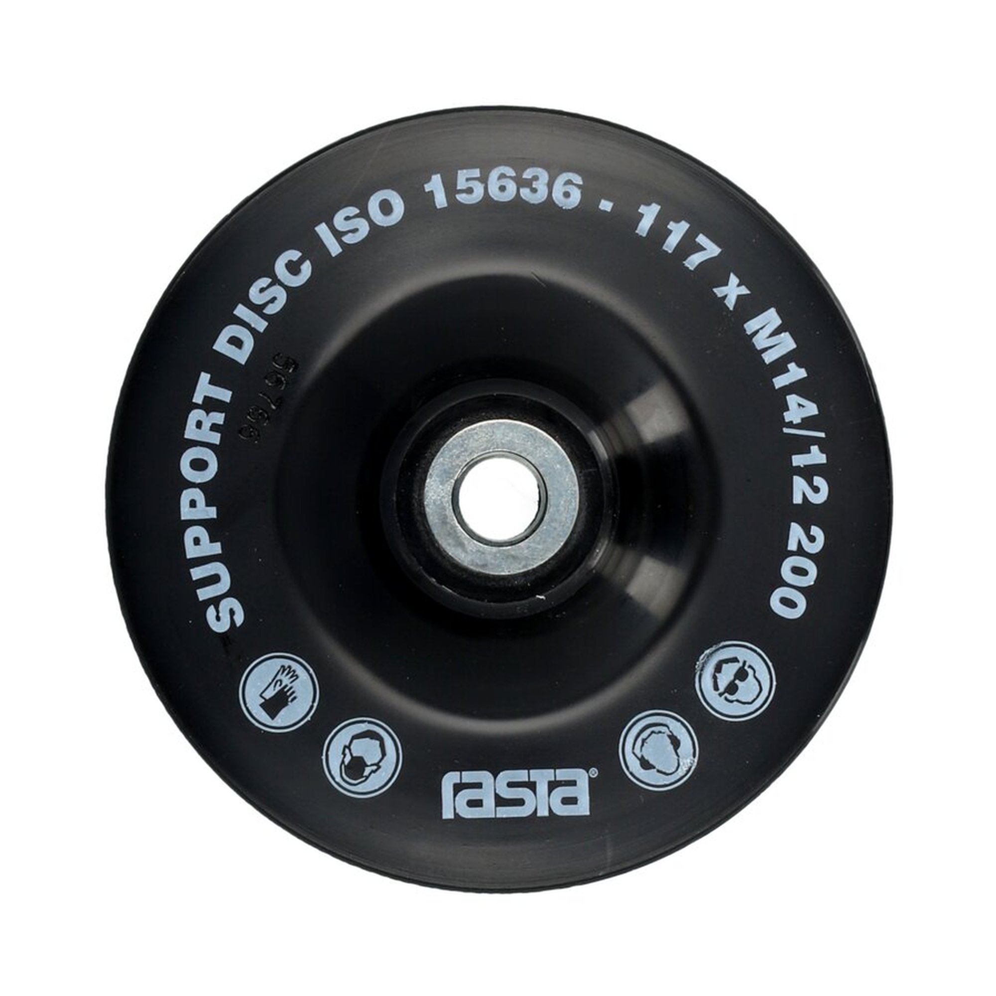 Norton Nylon-Stützteller 125mm - Rasta Specialist Line für Schleifarbeiten