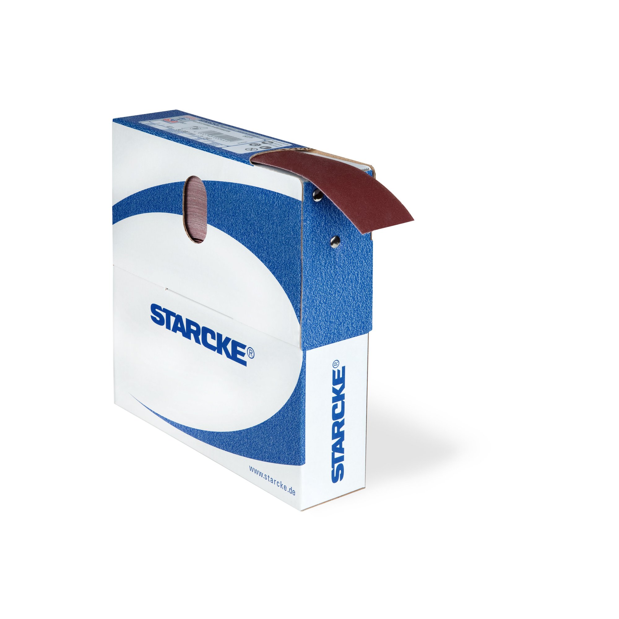1x STARCKE Schleifmittelrolle im Abreißkarton 641PF | 40 x 50000 mm | Korn 180