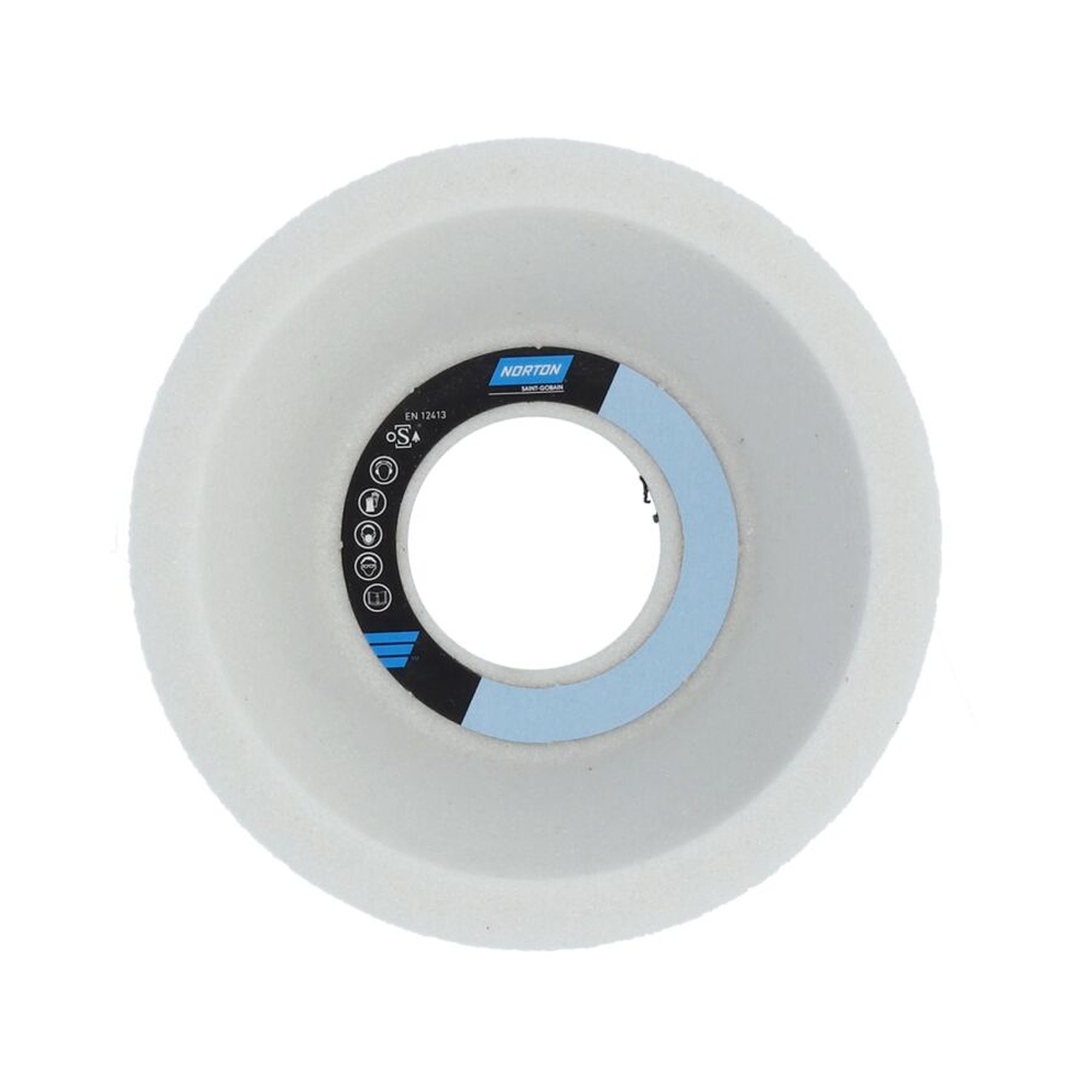 2 x Norton Schleiftopf kegelig 38A 60 KVS | 100x40x20 mm | Hochwertige Schleiflösung