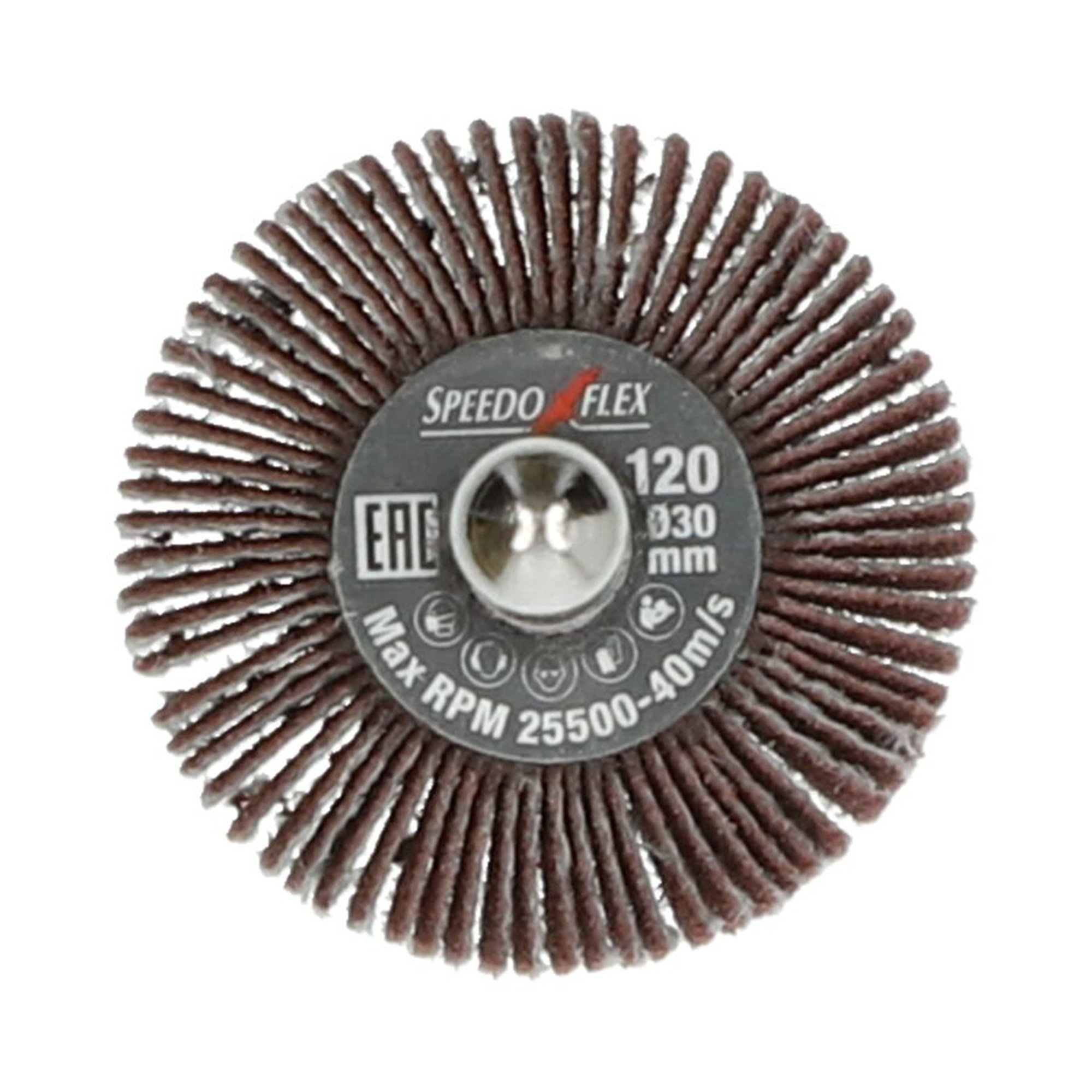 10 x Norton Lamellenschleifräder 30x5mm K120 Flexovit SPEEDOFLEX SK(C) 6mm Schaft