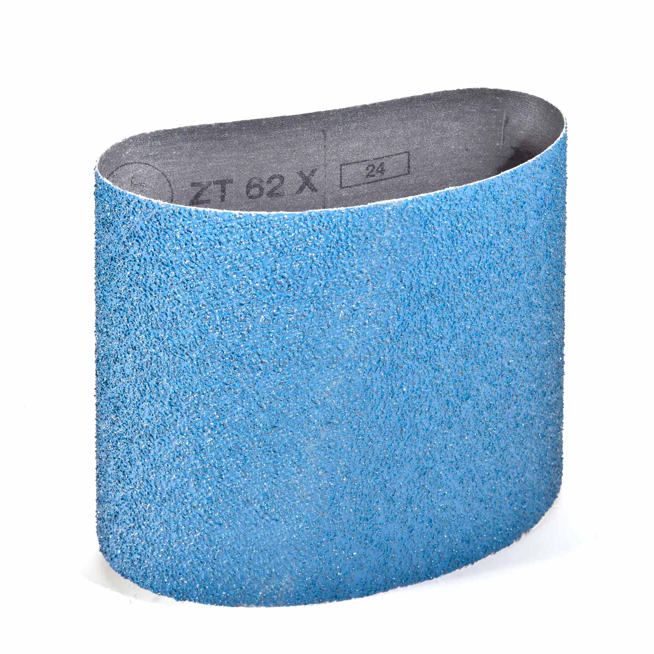 Awuko Zirkon Schleifband ZT62X für harten Holzboden und Lack | 200 x 551 mm | Korn 24 | Schleifbänder mit schwerer, reißfester X-Gewebe-Unterlage für Parkettschleifmaschinen