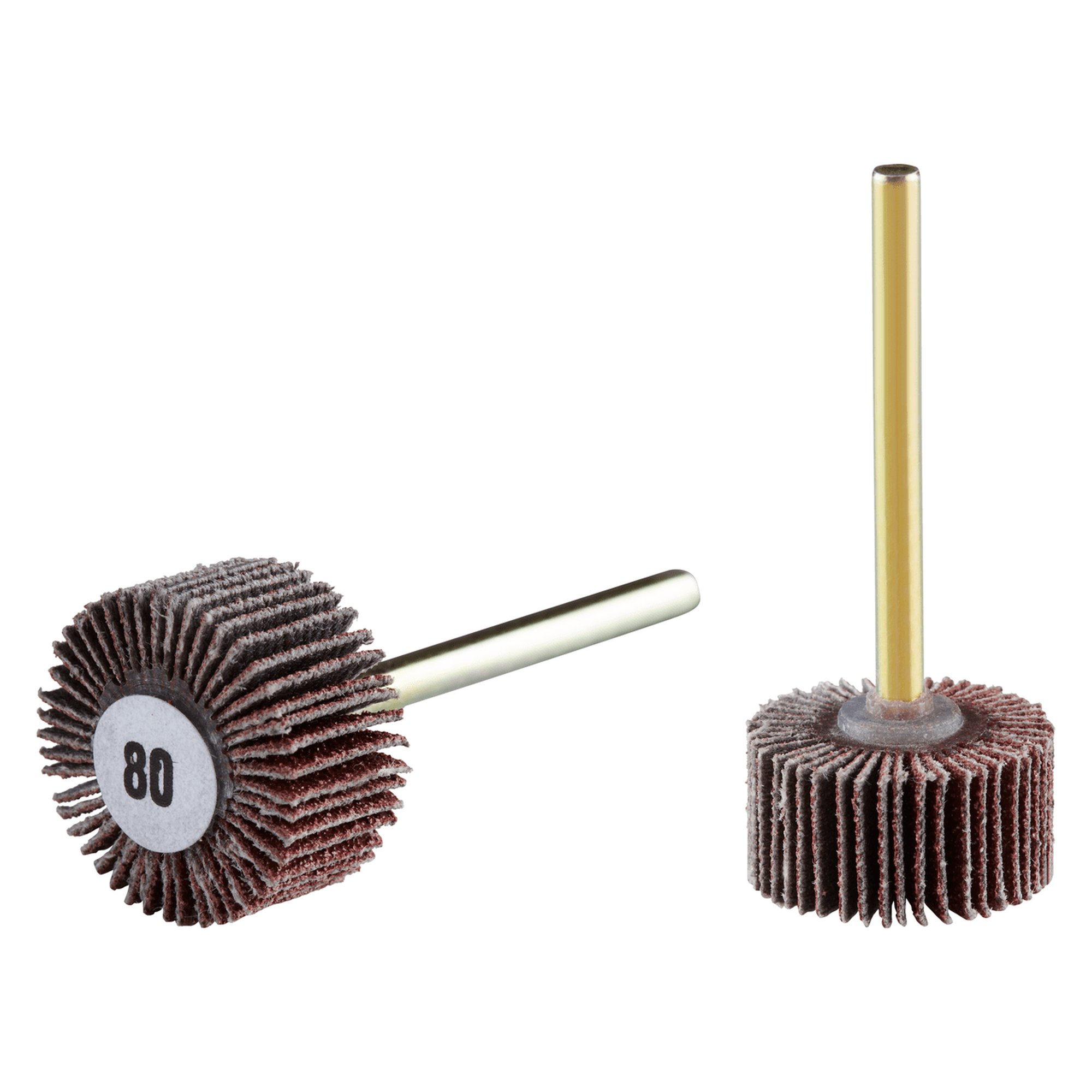 10 x RHODIUS Fächerschleifer Schleifmop FS MINI Ø 20 mm Körnung 120