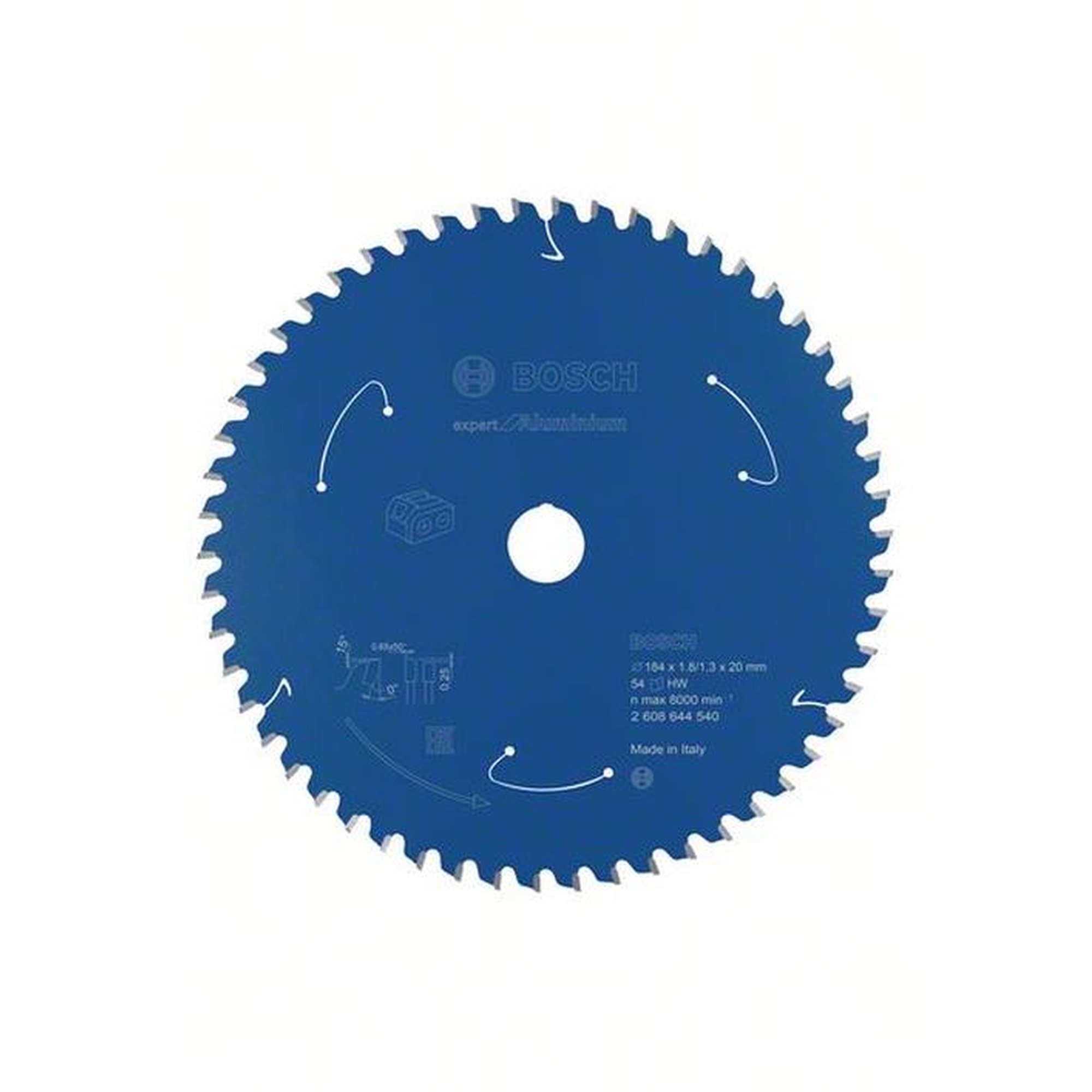 BOSCH Akku-Kreissägeblatt Expert für Aluminium, Ø  184  mm,  54 Zähne