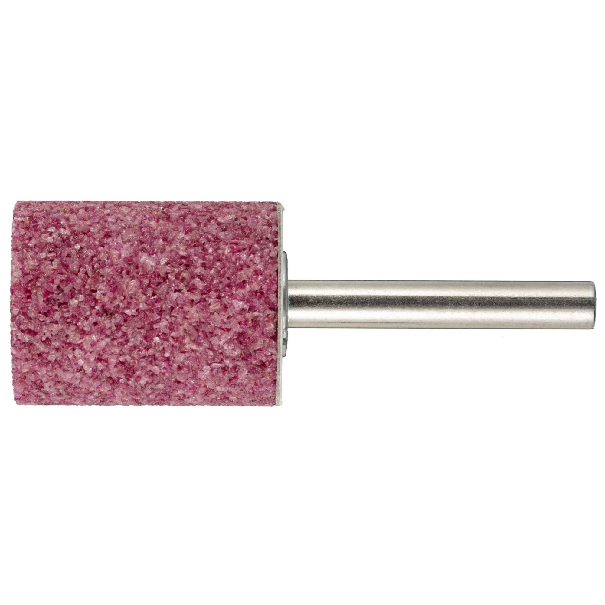 20x LUKAS Schleifstift ZY Zylinderform Edelstahl 16x16 mm Schaft 6 mm | Korn 36