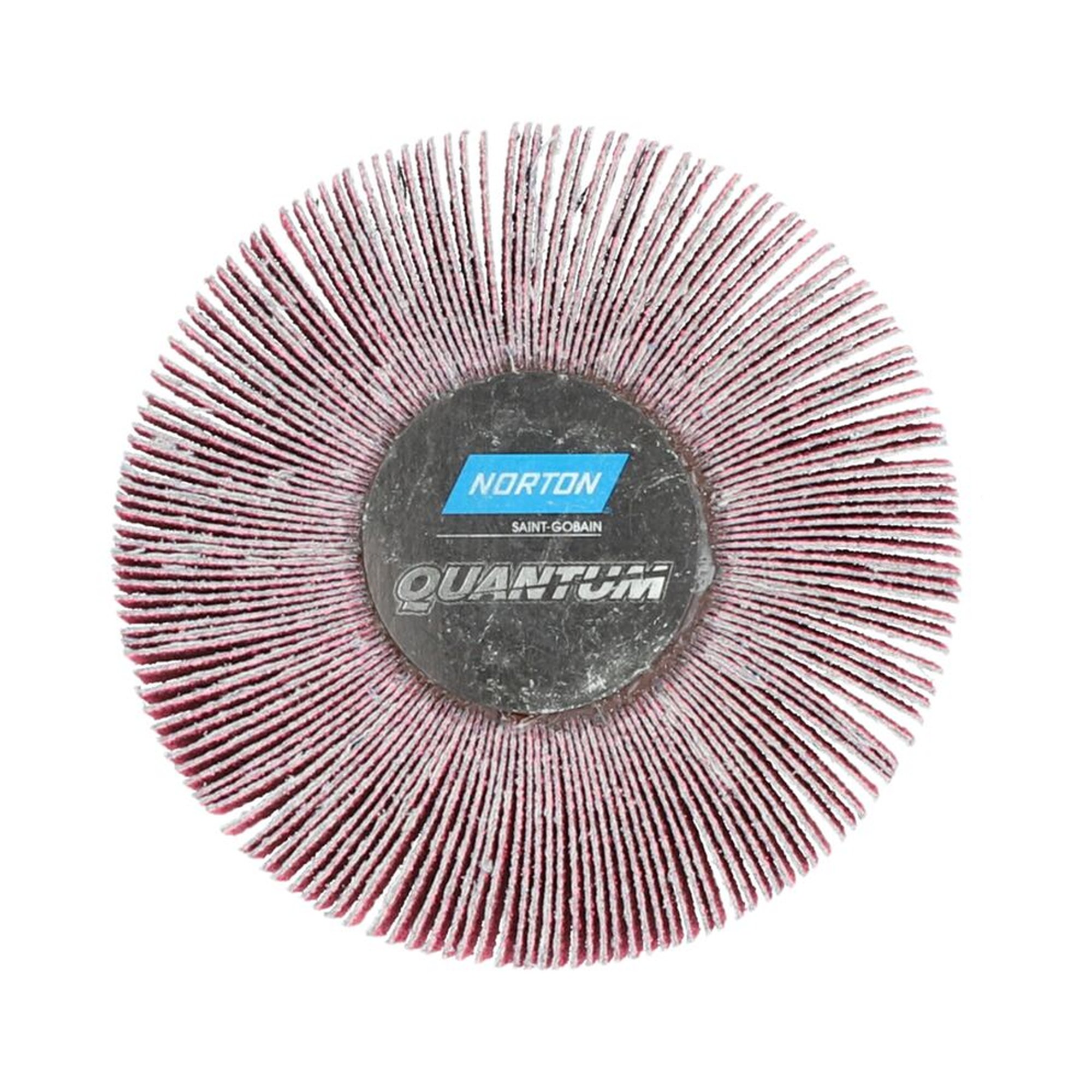 5 x Norton Fächerschleifer M14 125x20 R928 60 Quantum Schleifmop für Metallbearbeitung