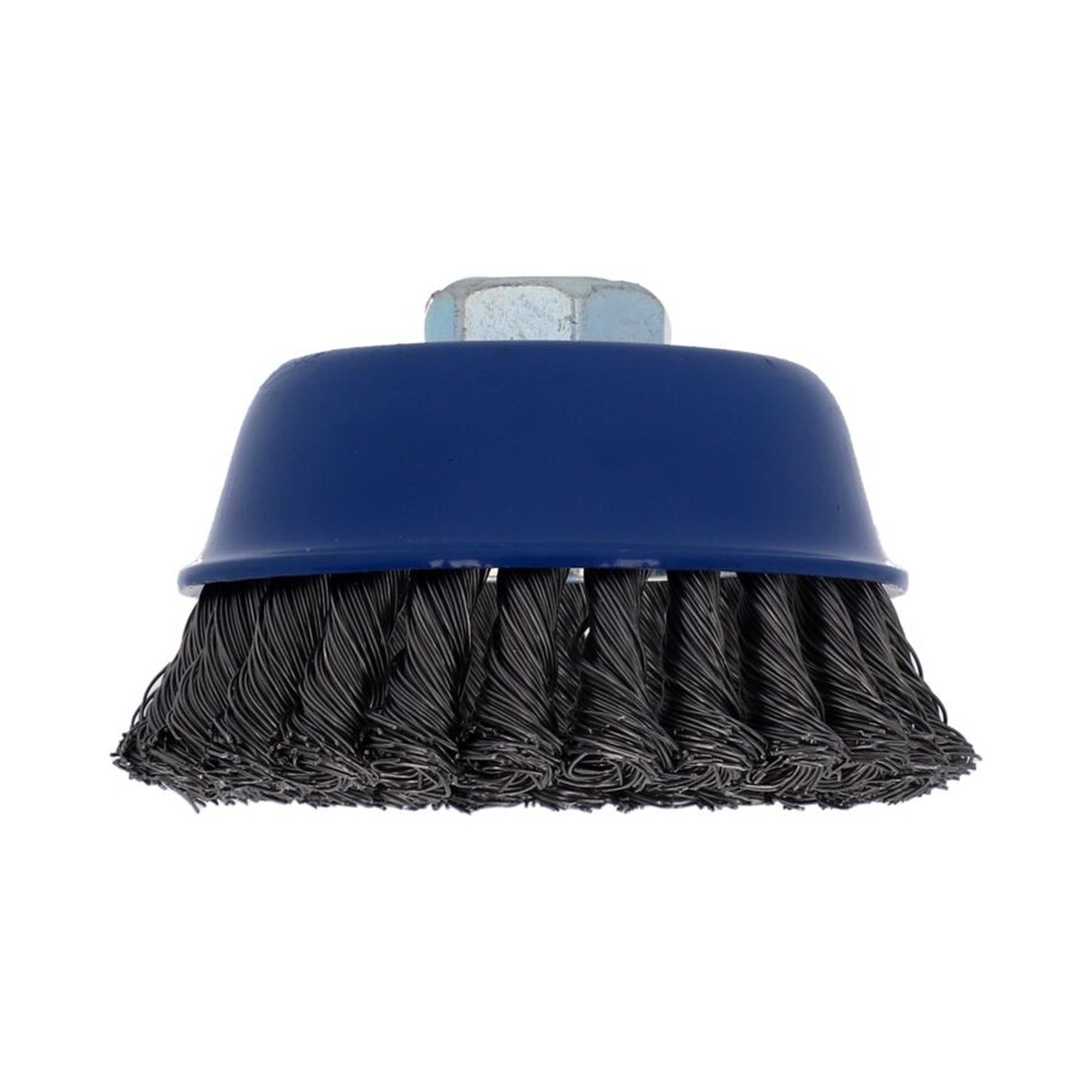 5 x Norton Drahtbürsten für Winkelschleifer, geknotet, Stahl, 100 mm, robust und langlebig