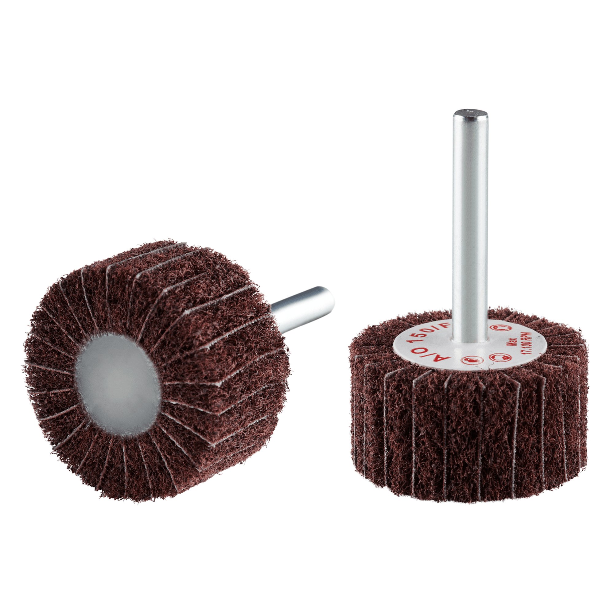 10 x RHODIUS VliesFächerschleifer Schleifmop VSK Ø 40 mm Körnung A150 fine