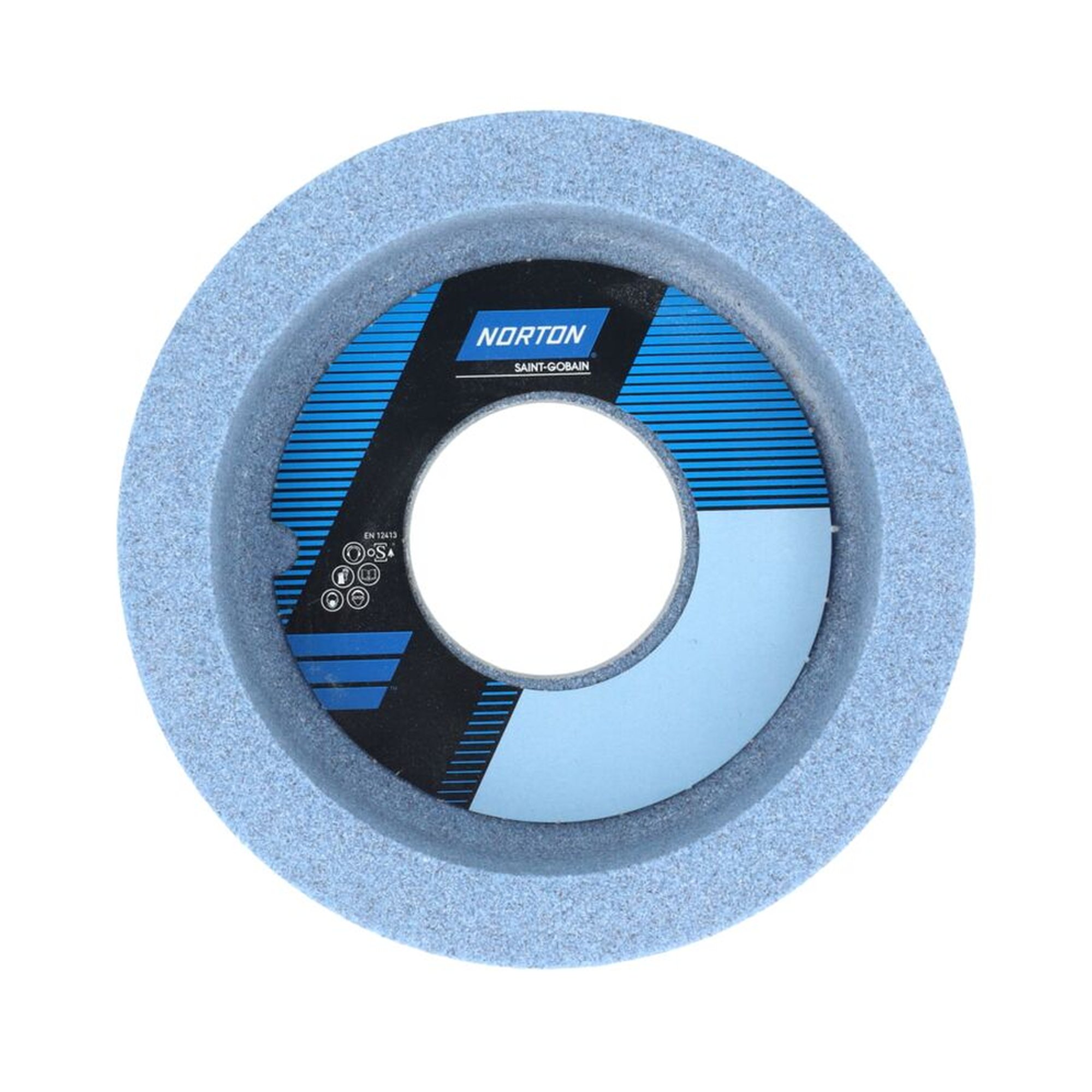 2 x Norton Töpfe & Teller SGB zum Werkzeugschleifen SGB 60 J VX, langlebig & effizient