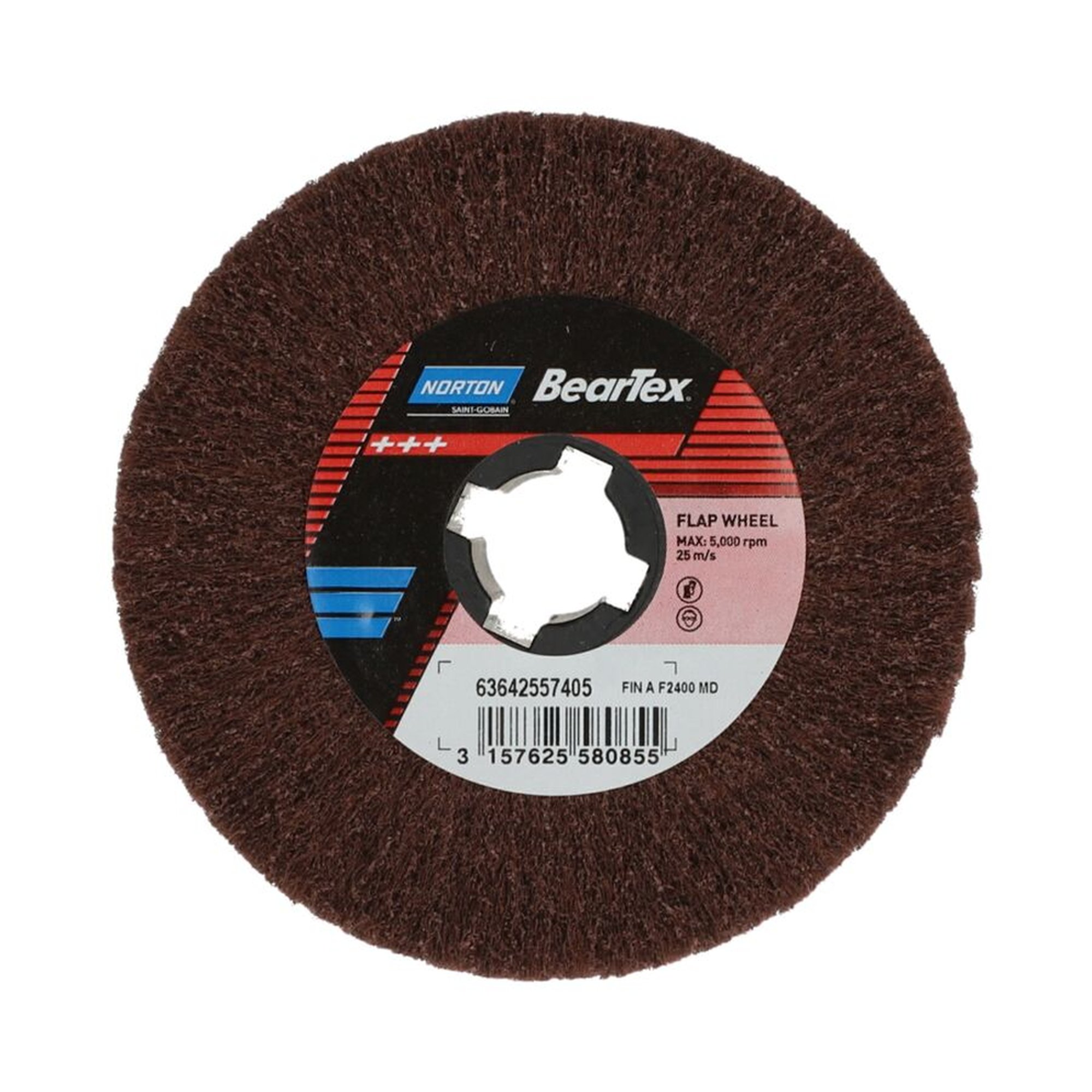 Norton Fächerschleifer Schleifmop 110x100x19 Satinex F2400 Fein A Schleifwerkzeug