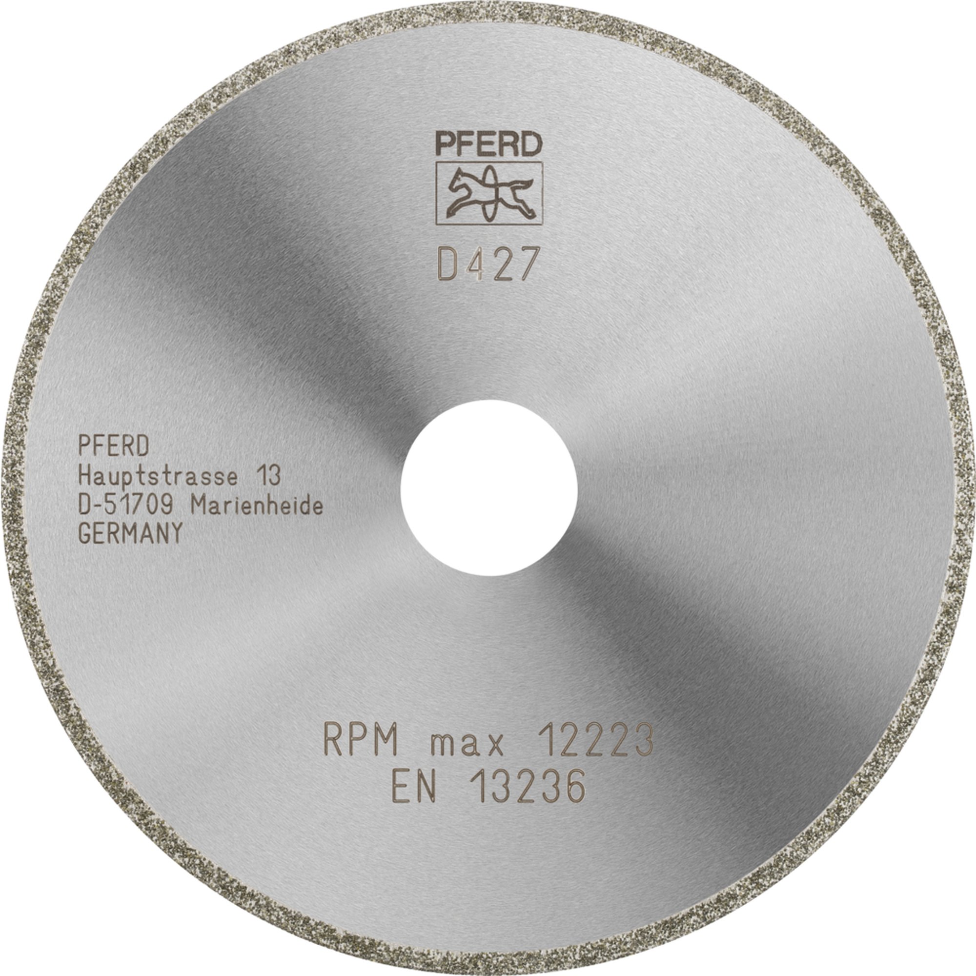 PFERD Diamant-Trennscheibe D1A1R 125-2-22,23 D 427 GAD