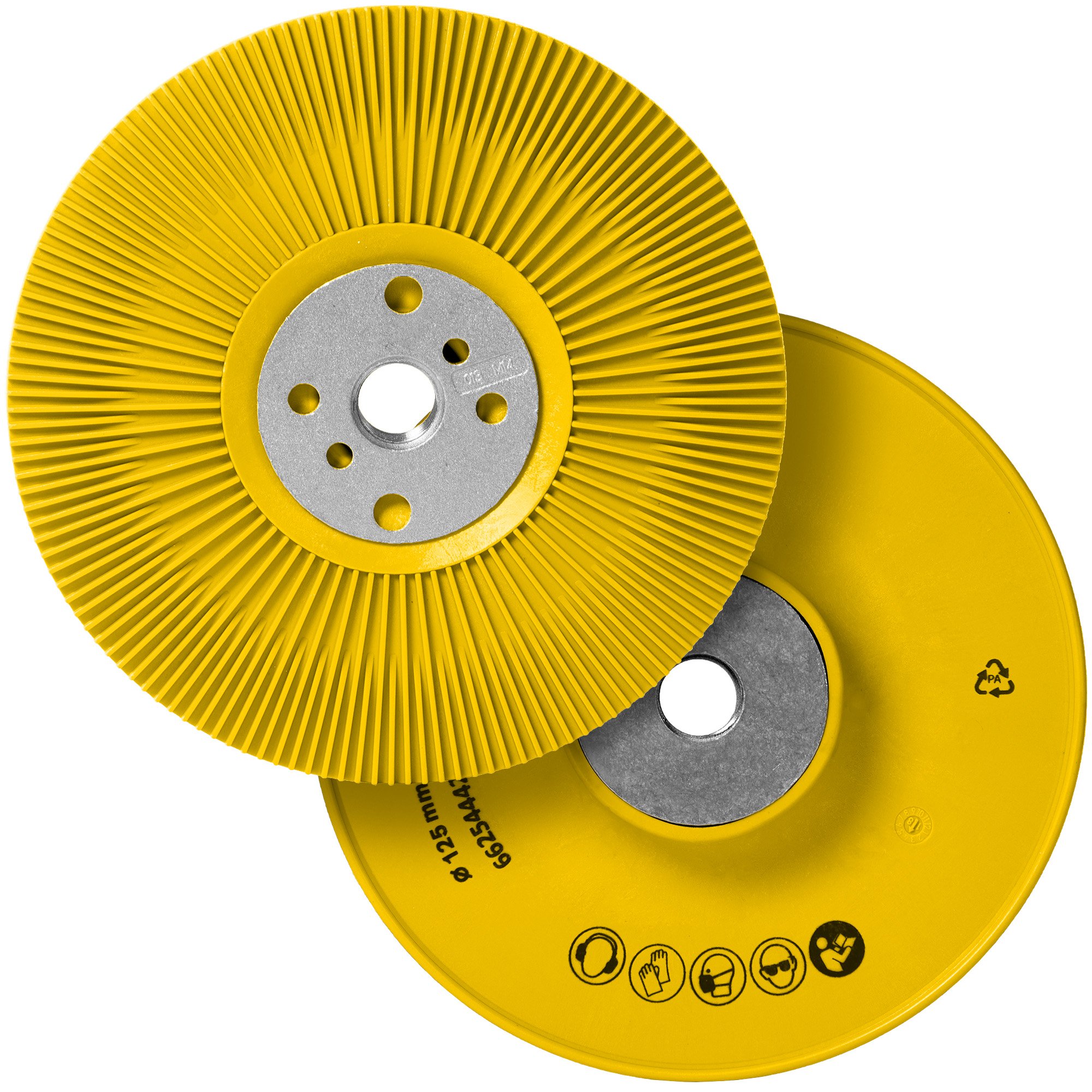 Norton RazorStar Stützteller für Fiberscheiben | 125 mm M14