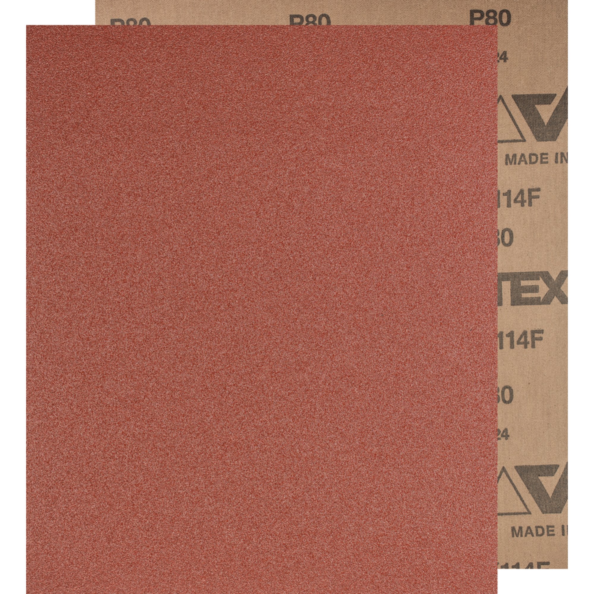 50 x Pferd Schleifpapier   BG BR 230x280 A 80