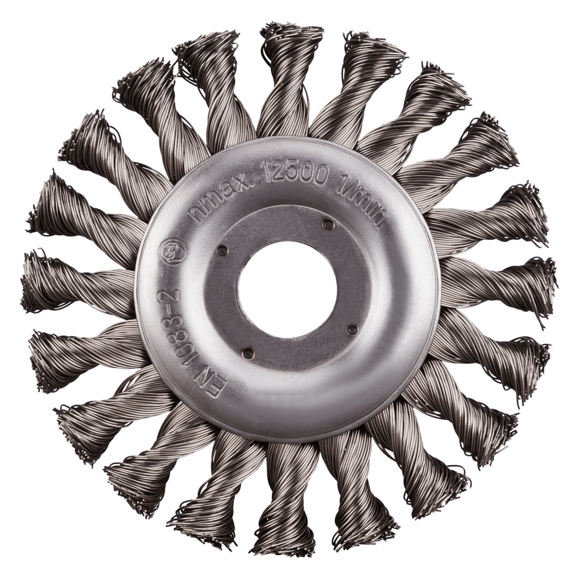 RHODIUS Stahlbürste Drahtbürste Rundbürste ERBZ Ø 125 mm