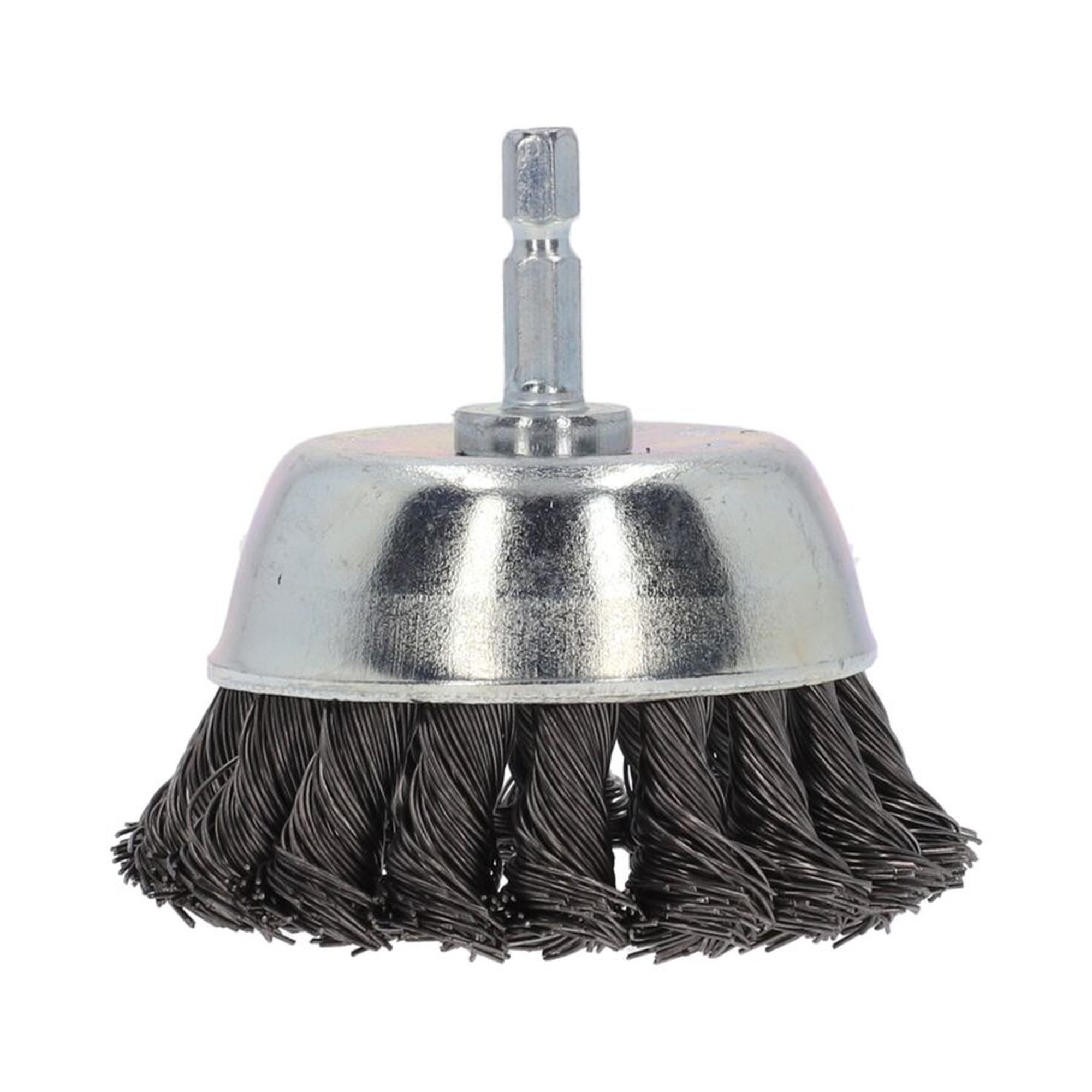 10 x Norton Drahtbürsten Hand drill Cup Knotted Steel 75 - Hochwertige Stahlbürste
