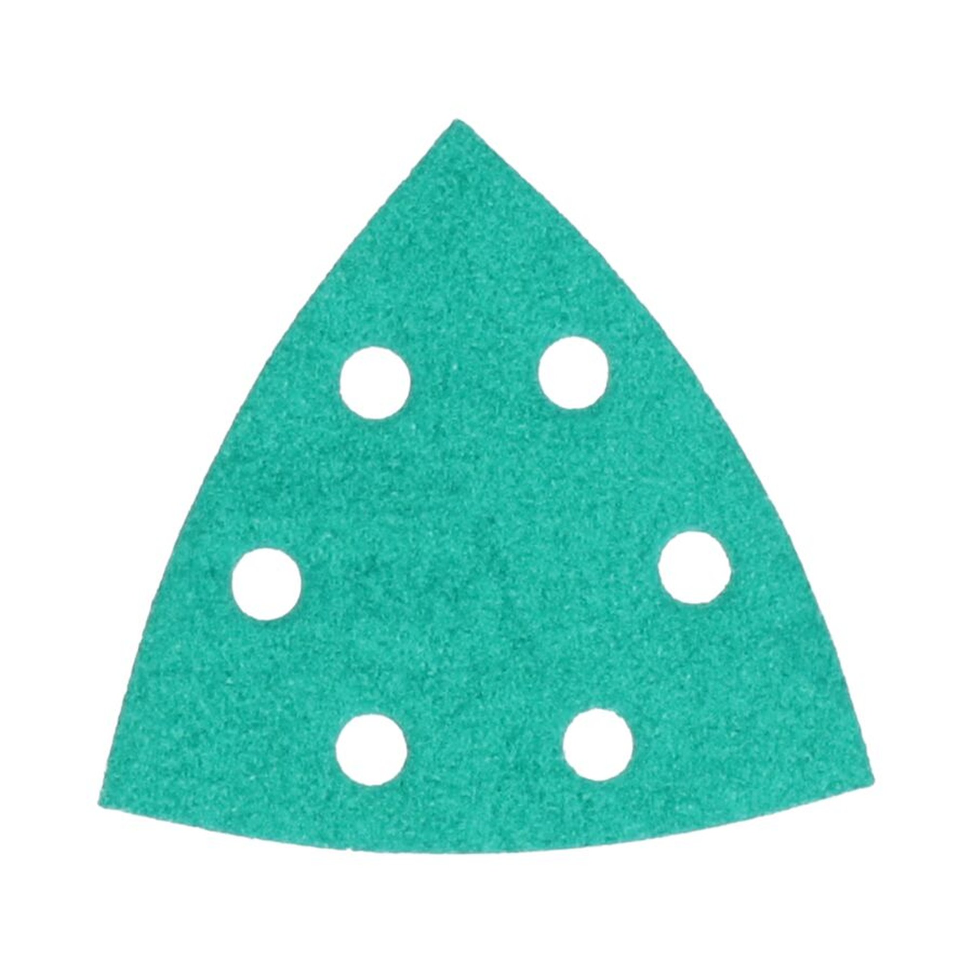 25 x Norton EXPERT Schleifstreifen Klett 94x94mm K80 6-Loch, 5 Stück