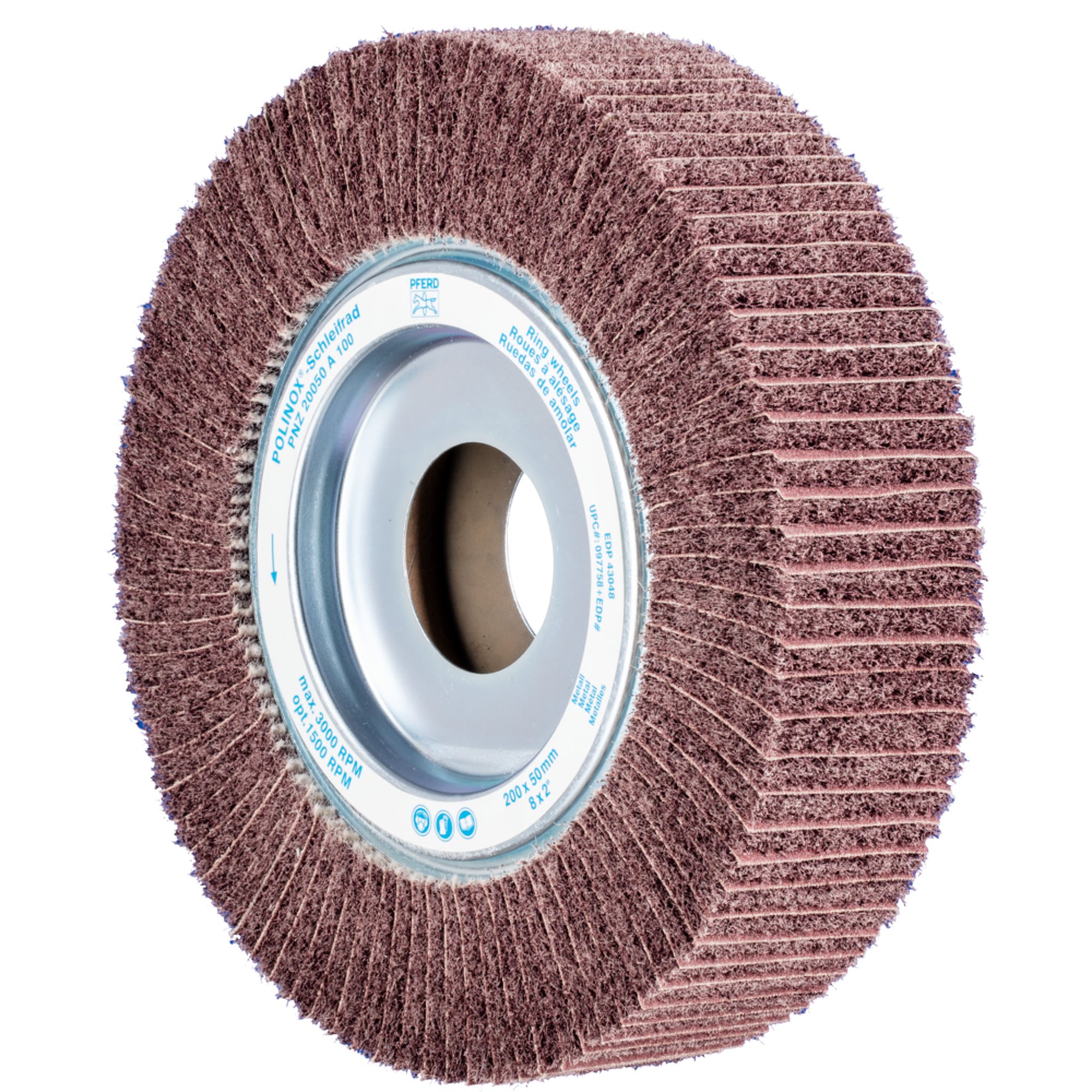 PFERD POLINOX-Schleifrad PNZ 20050/44 A 100
