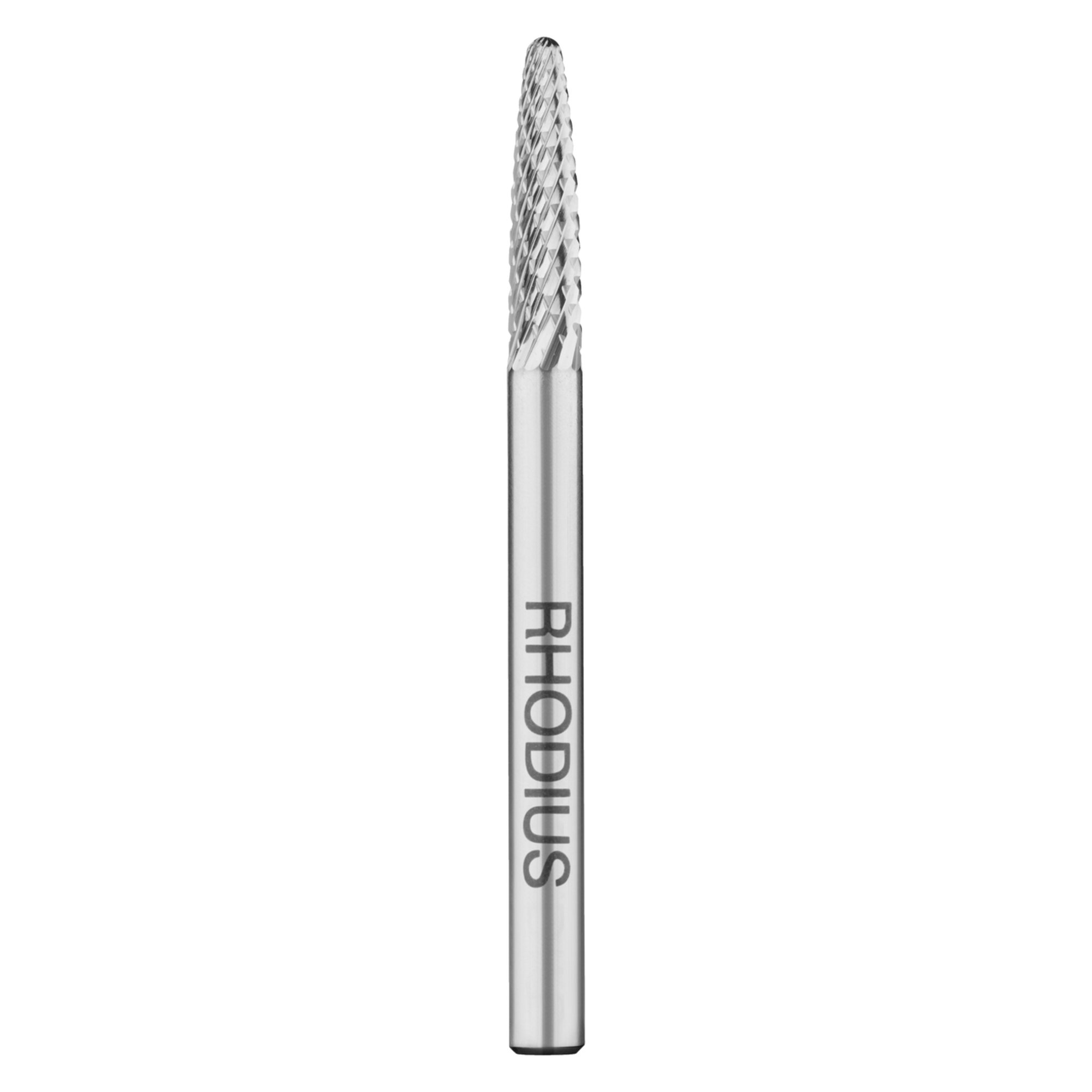 RHODIUS Hartmetall-Frässtift Fräser Form F HF F TOP Ø 3 mm