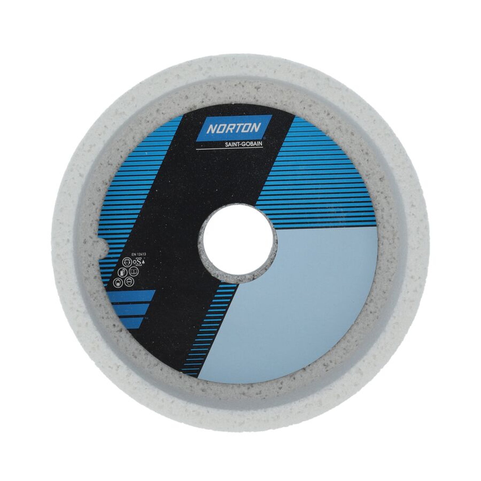 2 x Norton Schleiftopf | 165x63x32 | zylindrisch | 38A46F12VXP | Hochwertig & Effizient