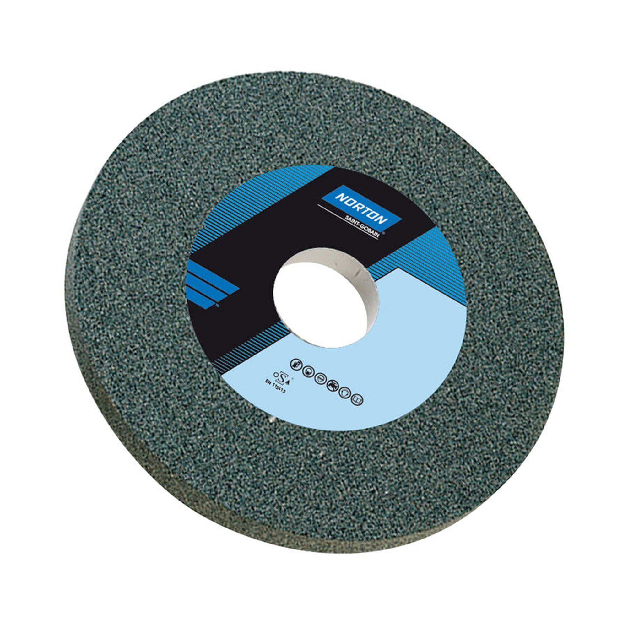 20 x Norton Schleifscheibe 125x13x32mm K80 für Werkzeugschleifen 39C