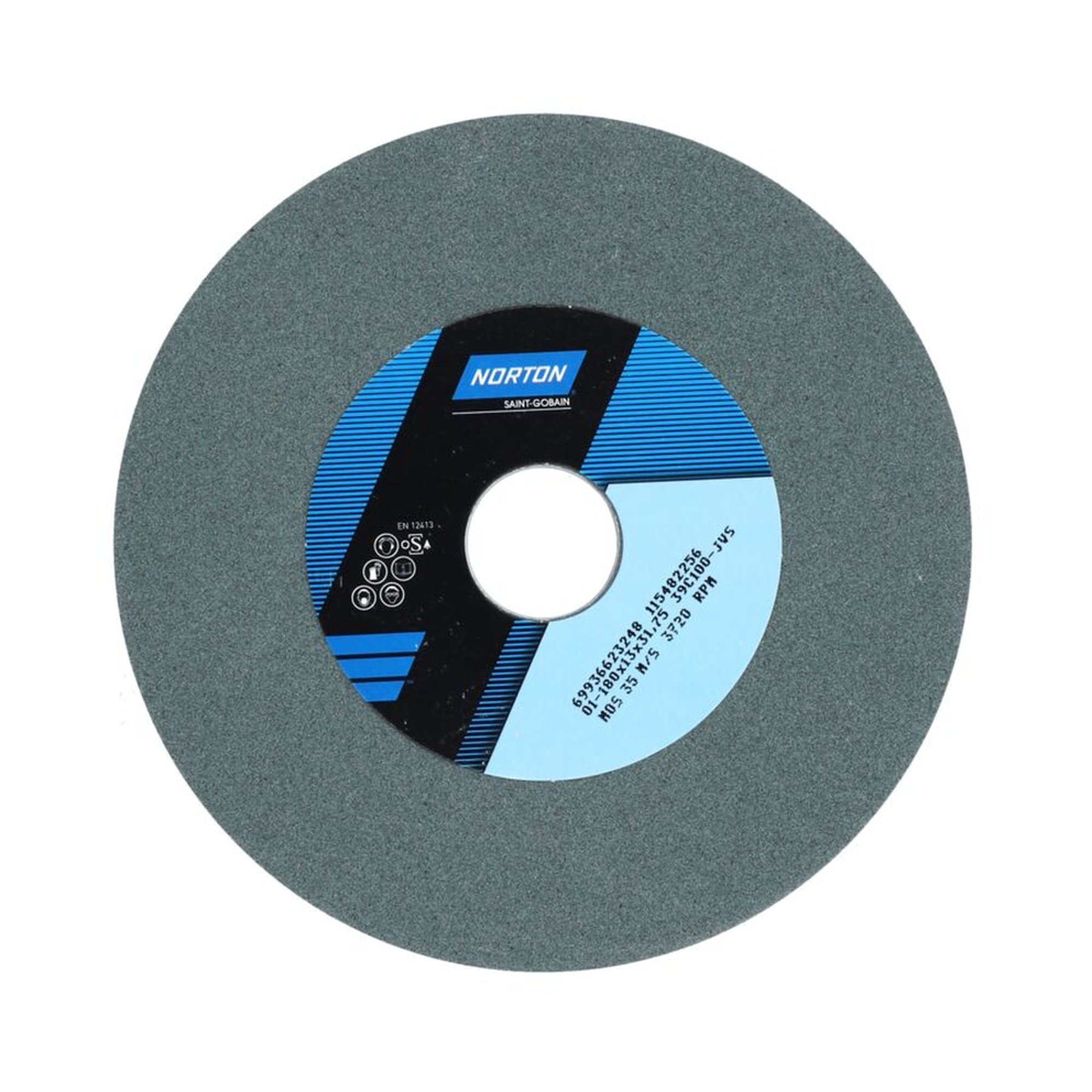 Norton Schleifscheibe gerade 01 180x13x31,75 39C 100 JVS für präzises Schleifen