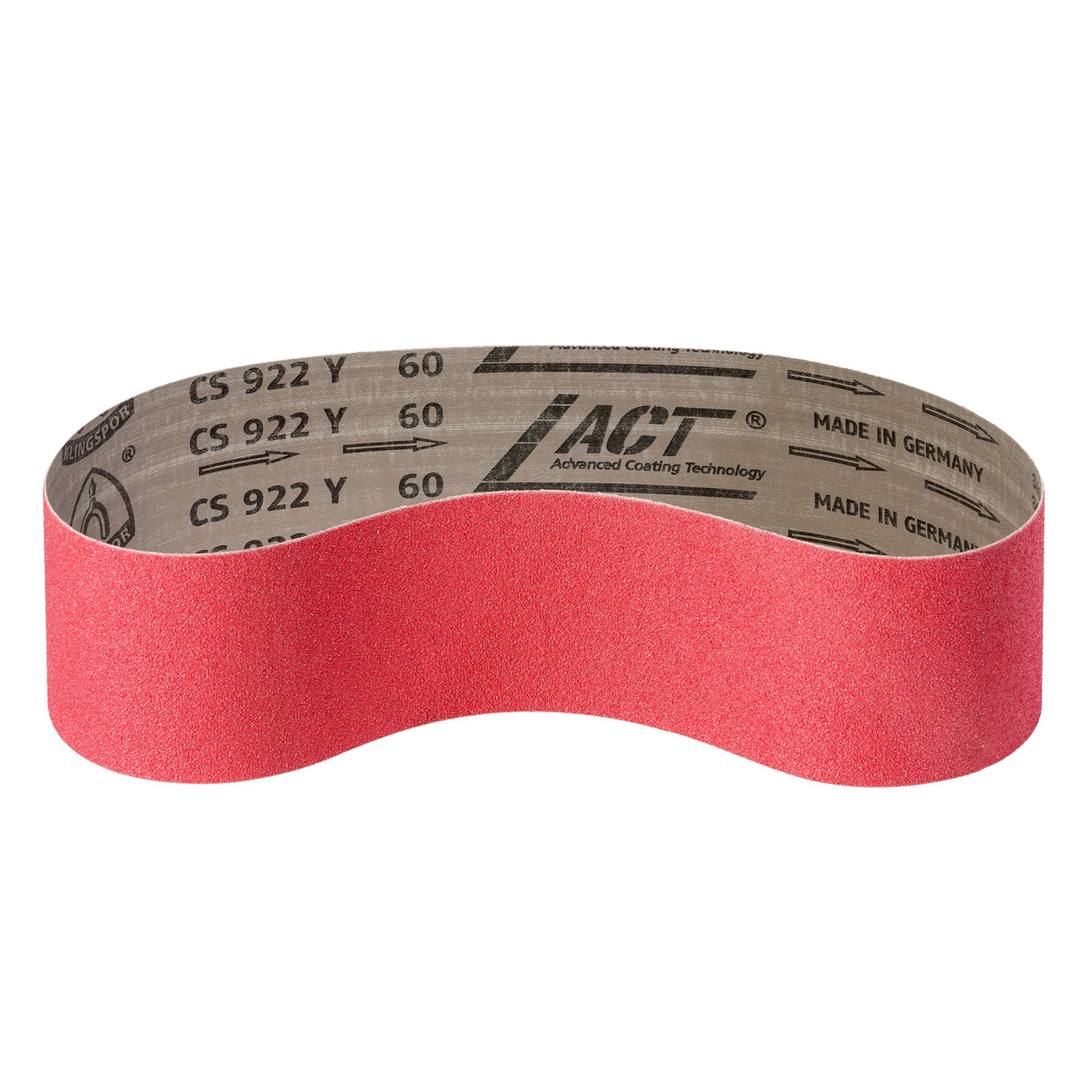 30 x Klingspor Schleifband CS 922 Y ACT | 30 x 533 mm | Körnung 60