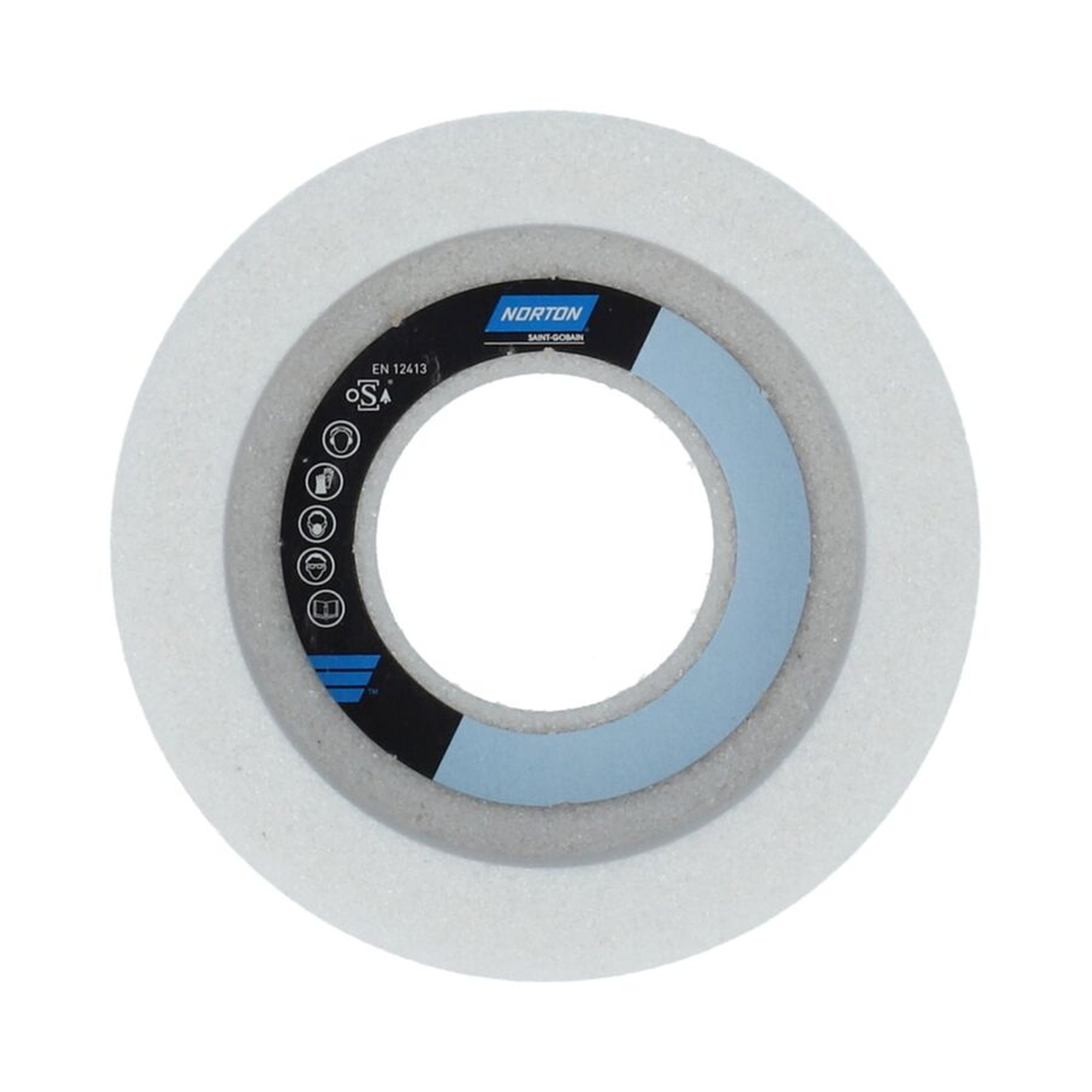 10 x Norton Töpfe & Teller Vitrium 3 Konventionell Werkzeugschleifen 38A 46 J VS3