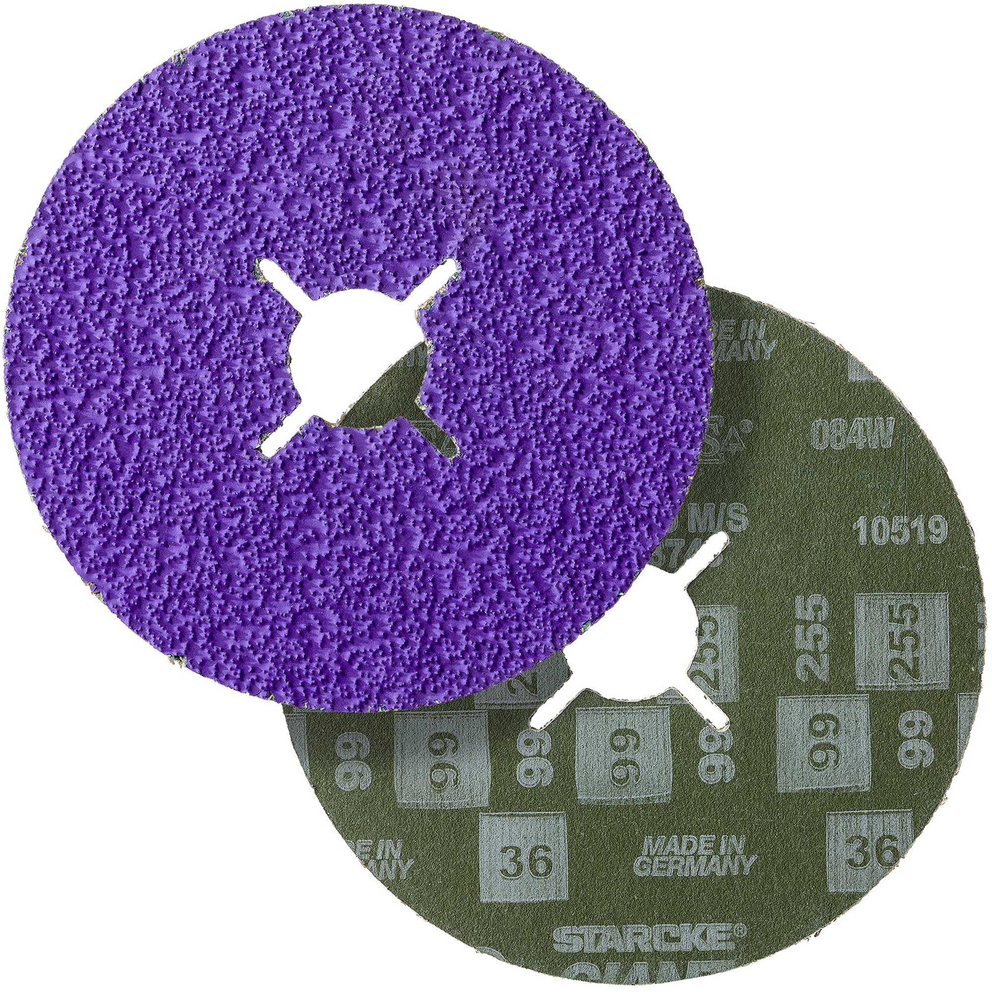 STARCKE Fiberscheibe GIANT TURBO 084W | 125 mm | Korn 36