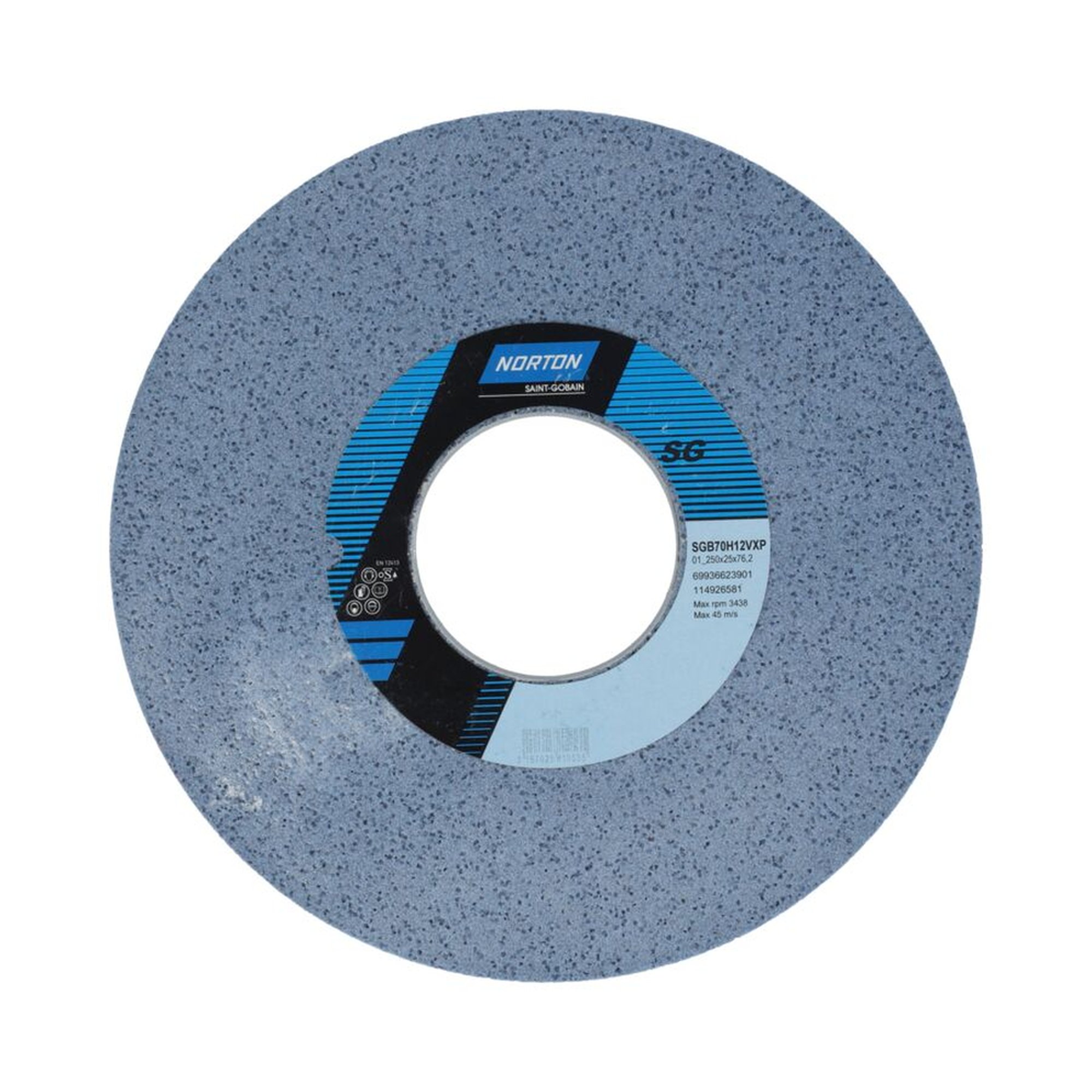 6 x Norton Scheiben SGB 70 H12 VXP zum Werkzeugschleifen, hochwertige Qualität