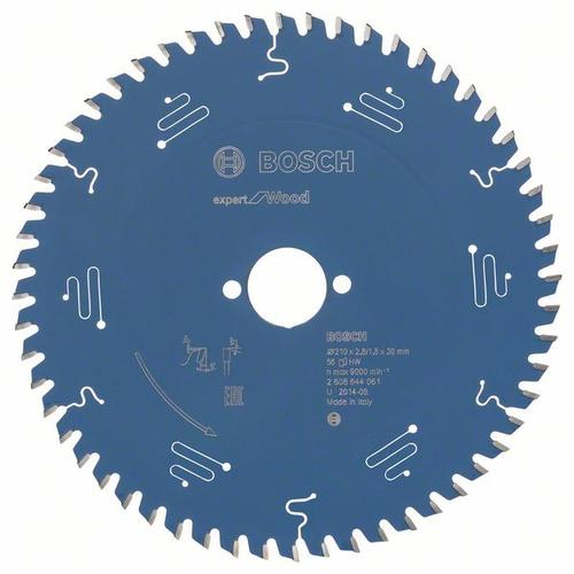 BOSCH Kreissägeblatt Expert für Holz, Ø 210 mm, 56 Zähne