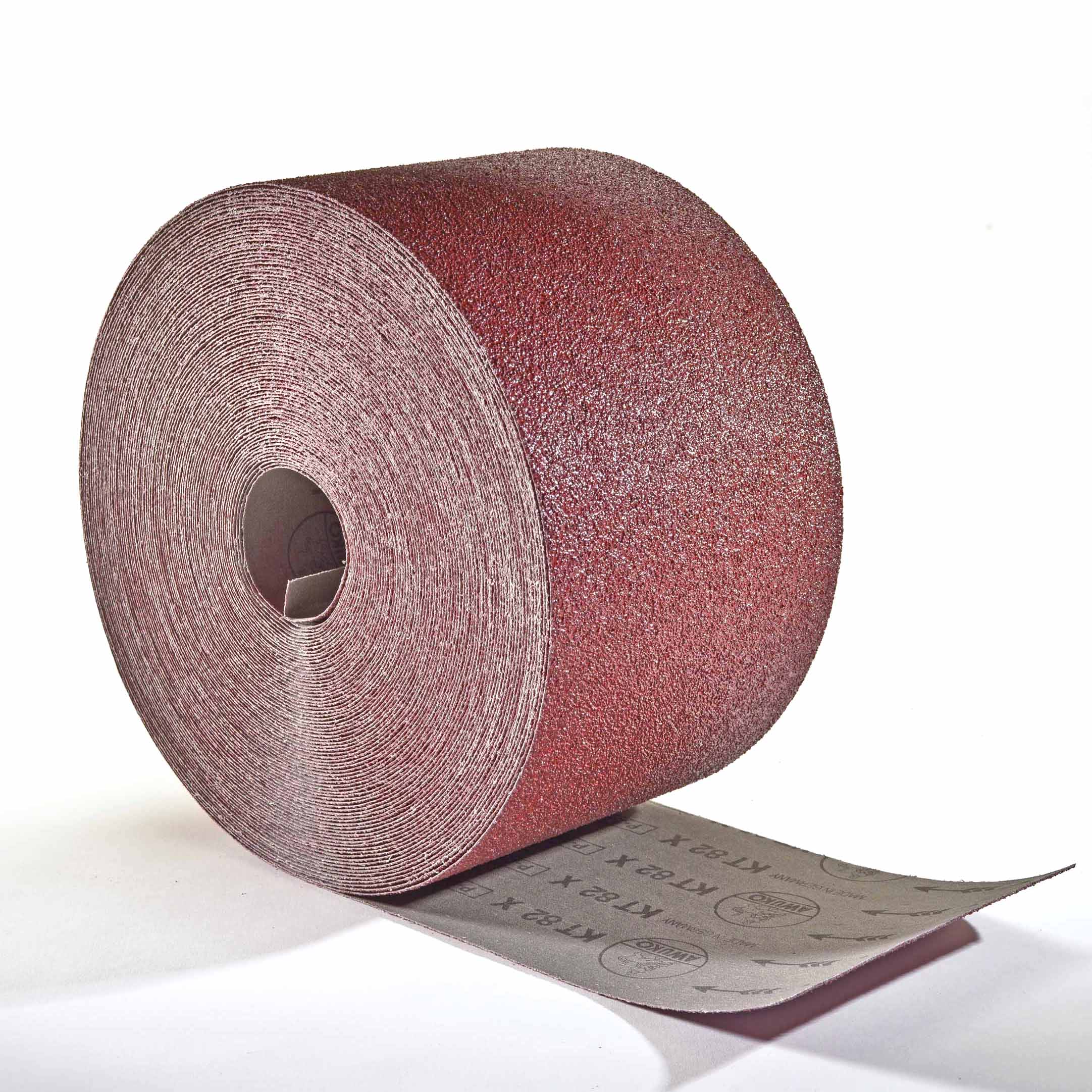 Awuko KT82X schweres, robustes Schleifgewebe für Metall und Holz | 200 mm Breite | 5 m Länge | Korn 40 | reißfeste Schleifrolle geeignet für die Bodenbearbeitung mit Parkettschleifmaschinen
