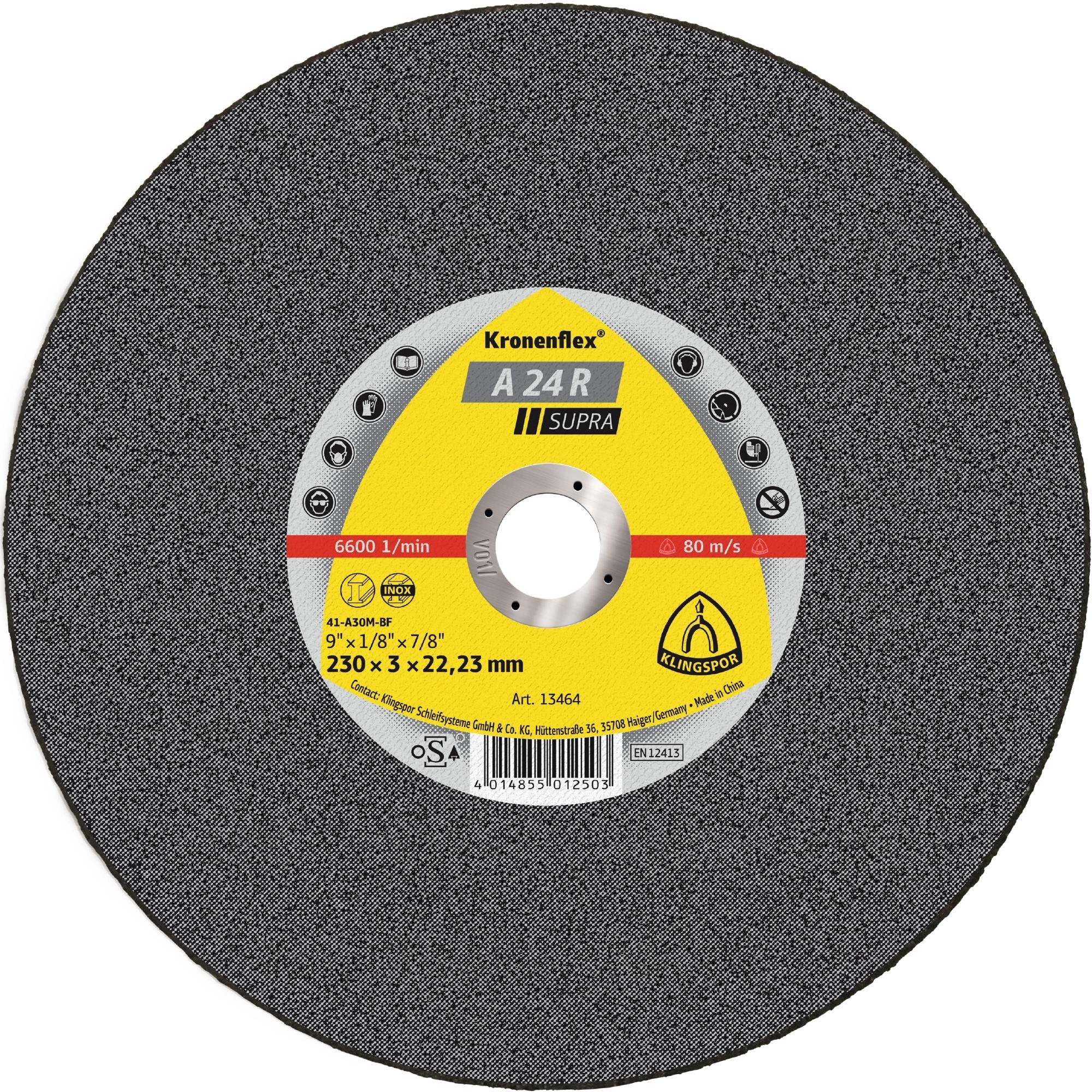25 x Klingspor A 24 R Trennscheiben, 125 x 2,5 x 22,23 mm gerade