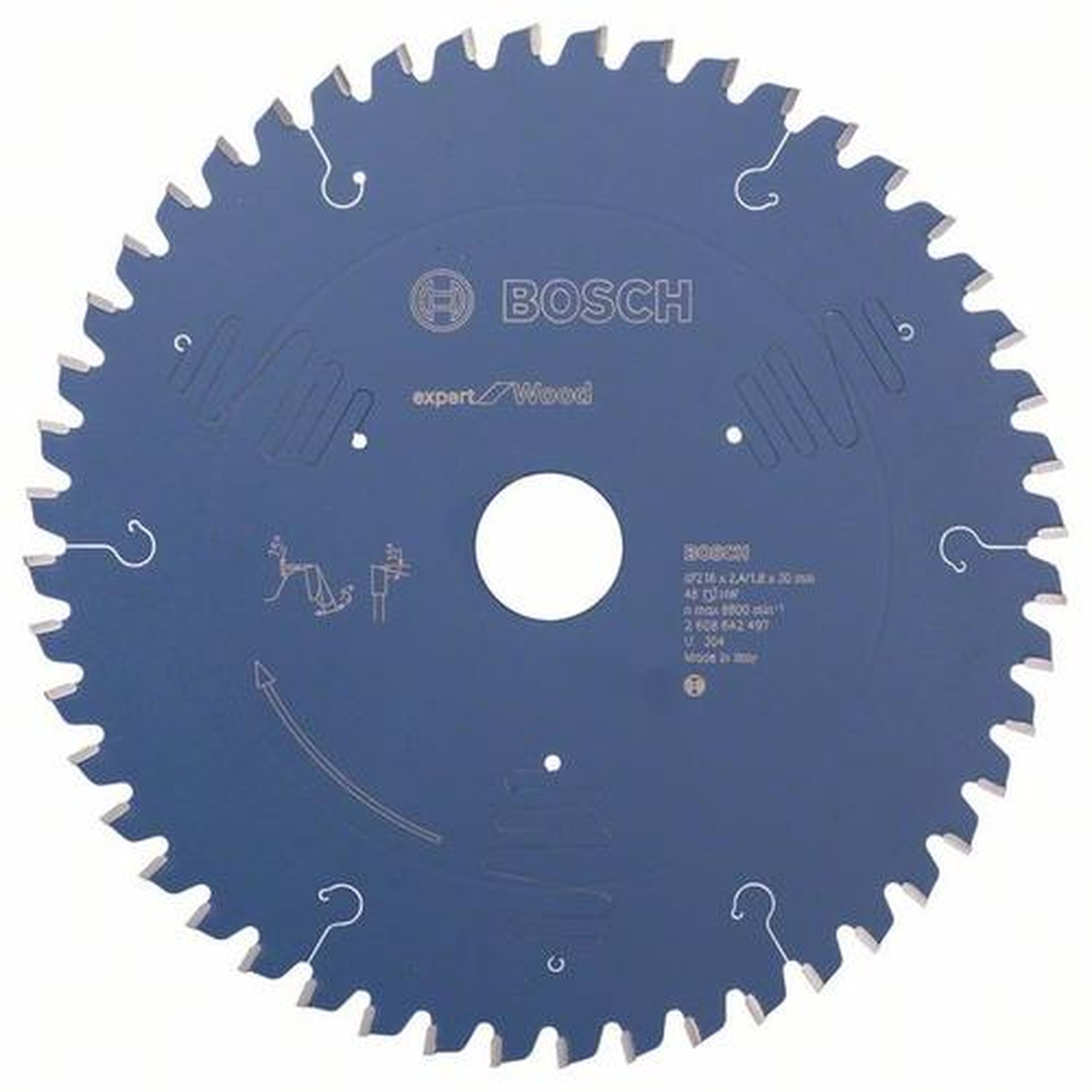 BOSCH Kreissägeblatt Expert für Holz, Ø 216 mm, 48 Zähne