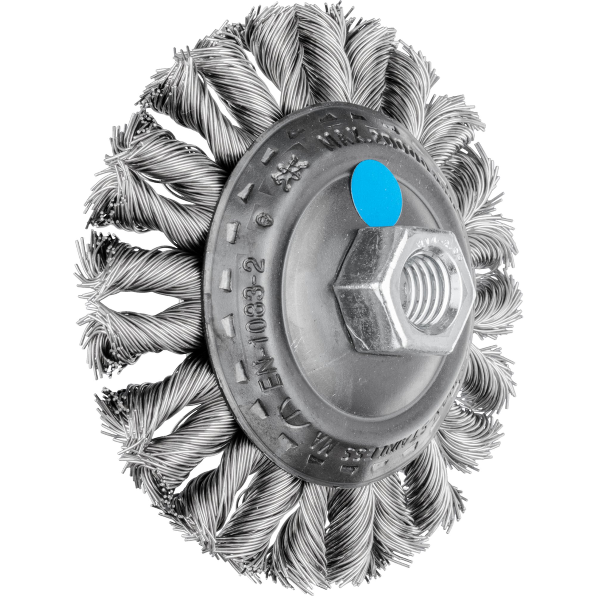 PFERD Kegelbürste mit Gewinde, gezopft POS KBG 10013/M14 CT INOX 0,50