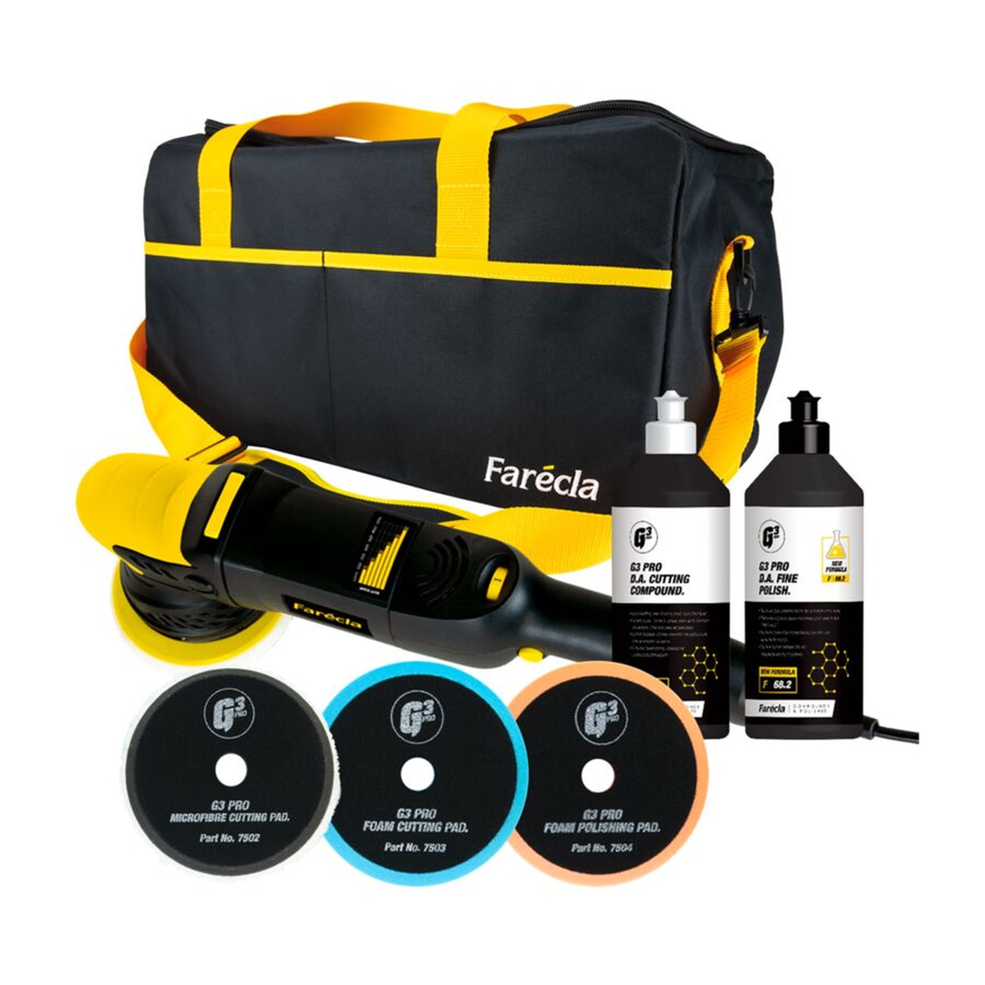 Dual Action System - Farecla G Plus | Poliermaschine für perfekte Oberflächen