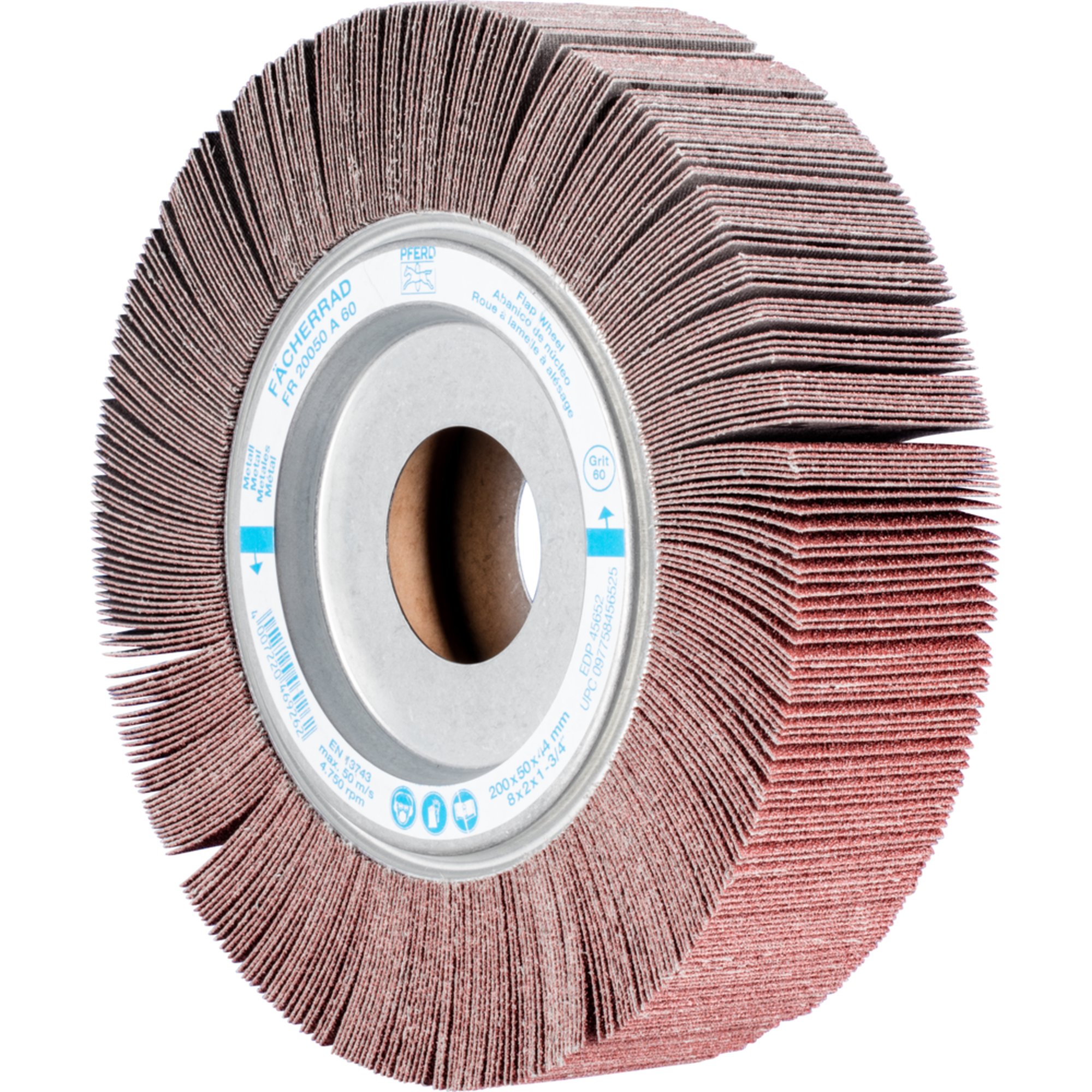 2 x PFERD Fächerrad FR 20050/44,0 A 60