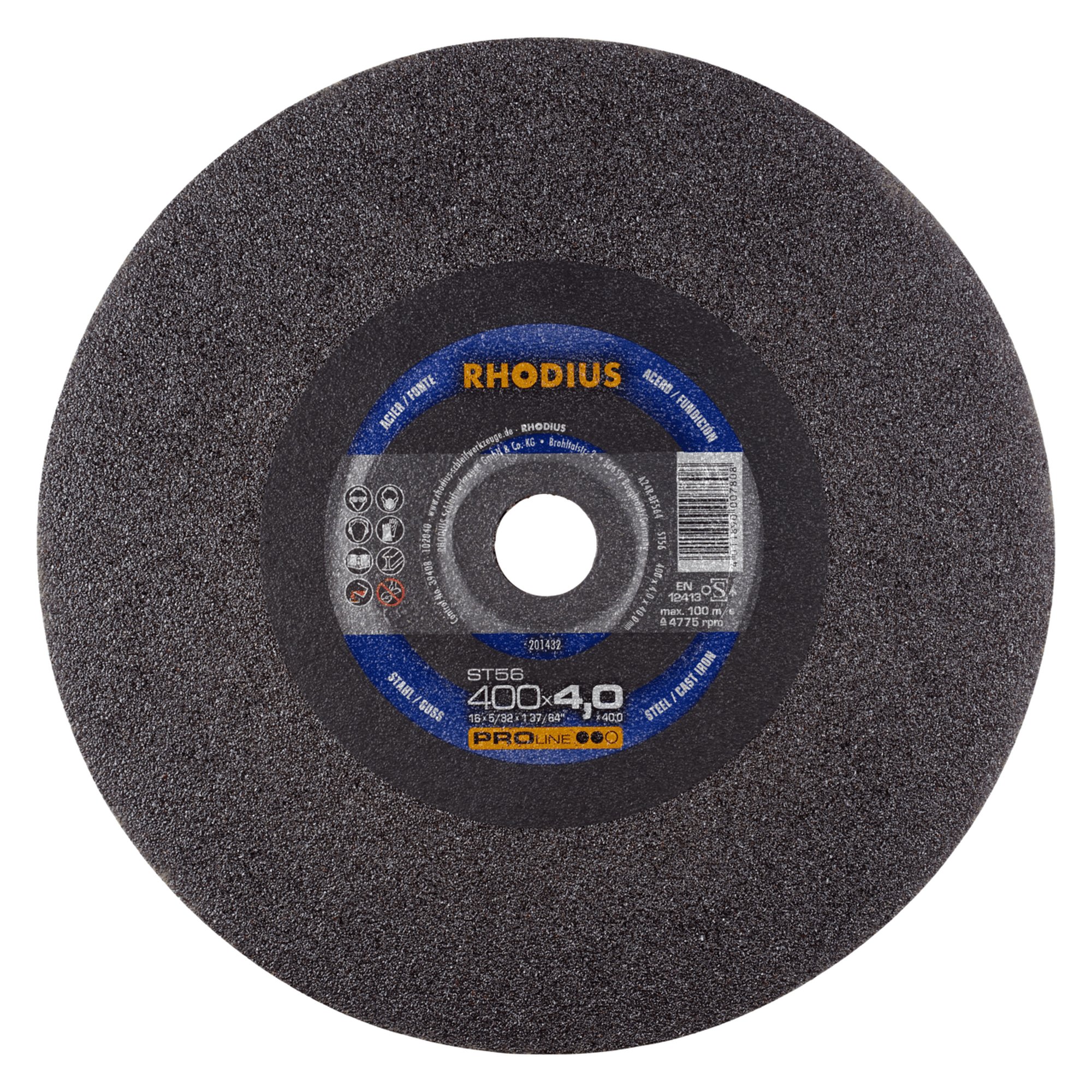 10 x RHODIUS Stationäre Trennscheibe ST56 Ø 400 mm