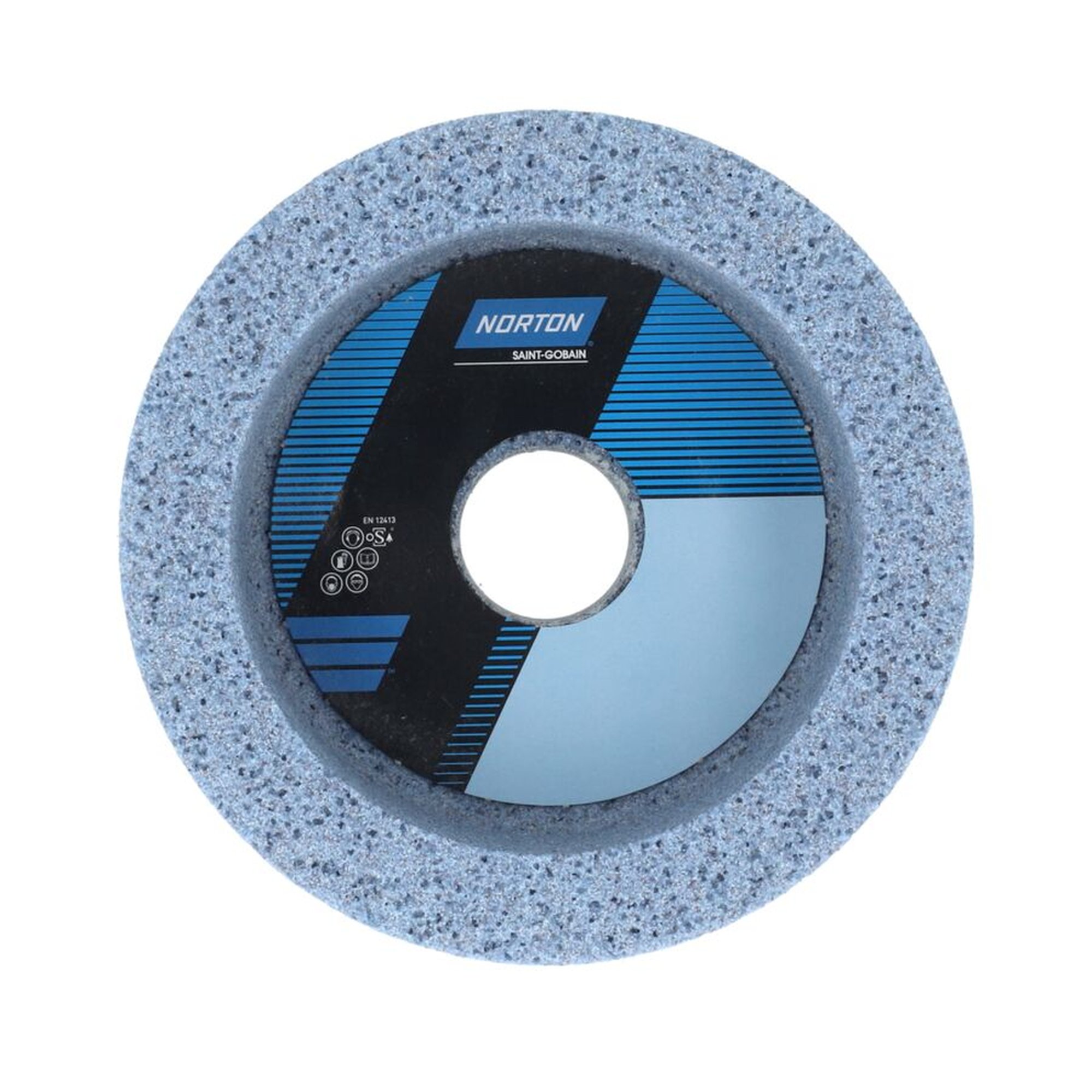 2 x Norton Schleiftopf zylindrisch 150x80x32 SGB 46 GVXP