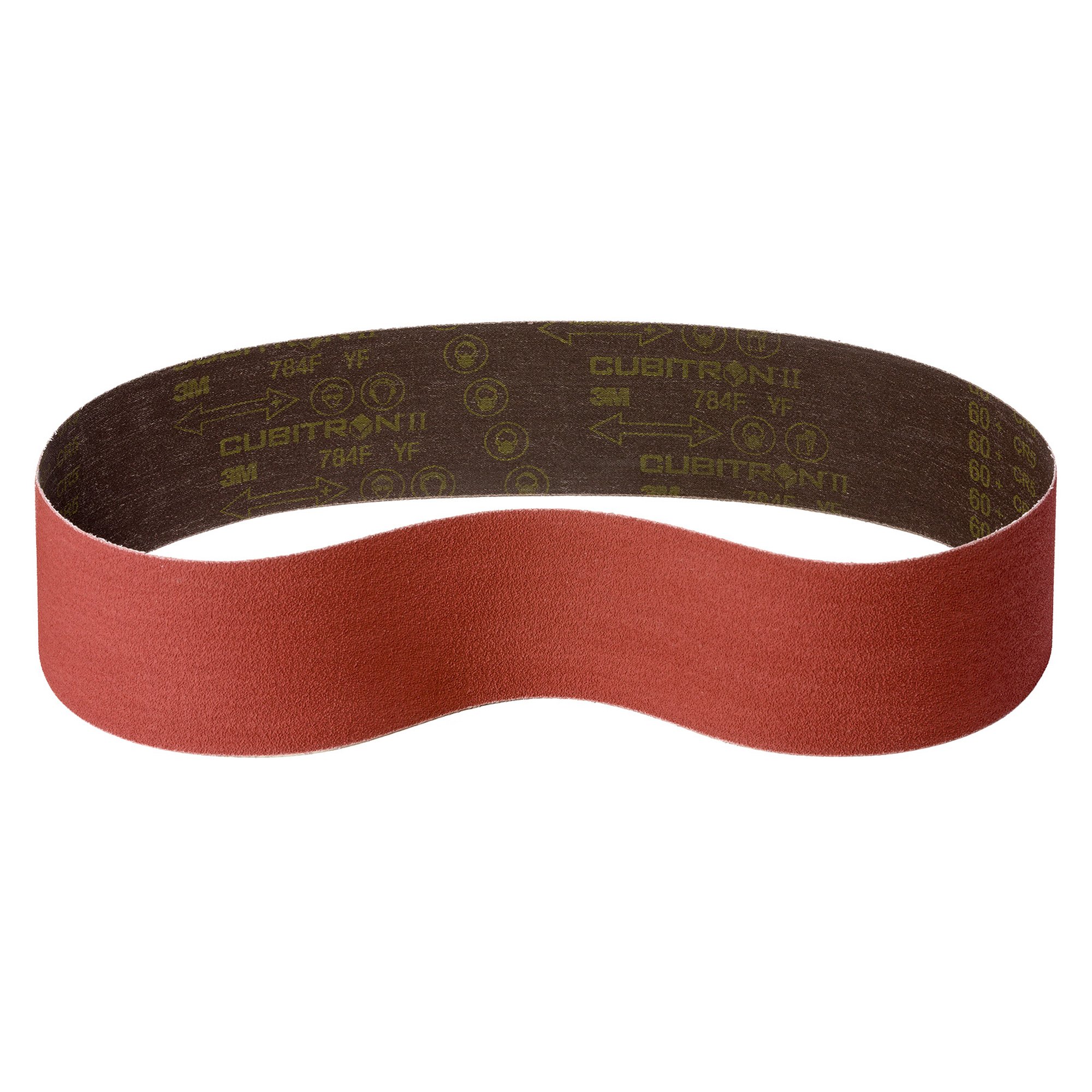 2x 3M Cubitron II Schleifband 784F | 200 x 1490 mm | Korn P120+