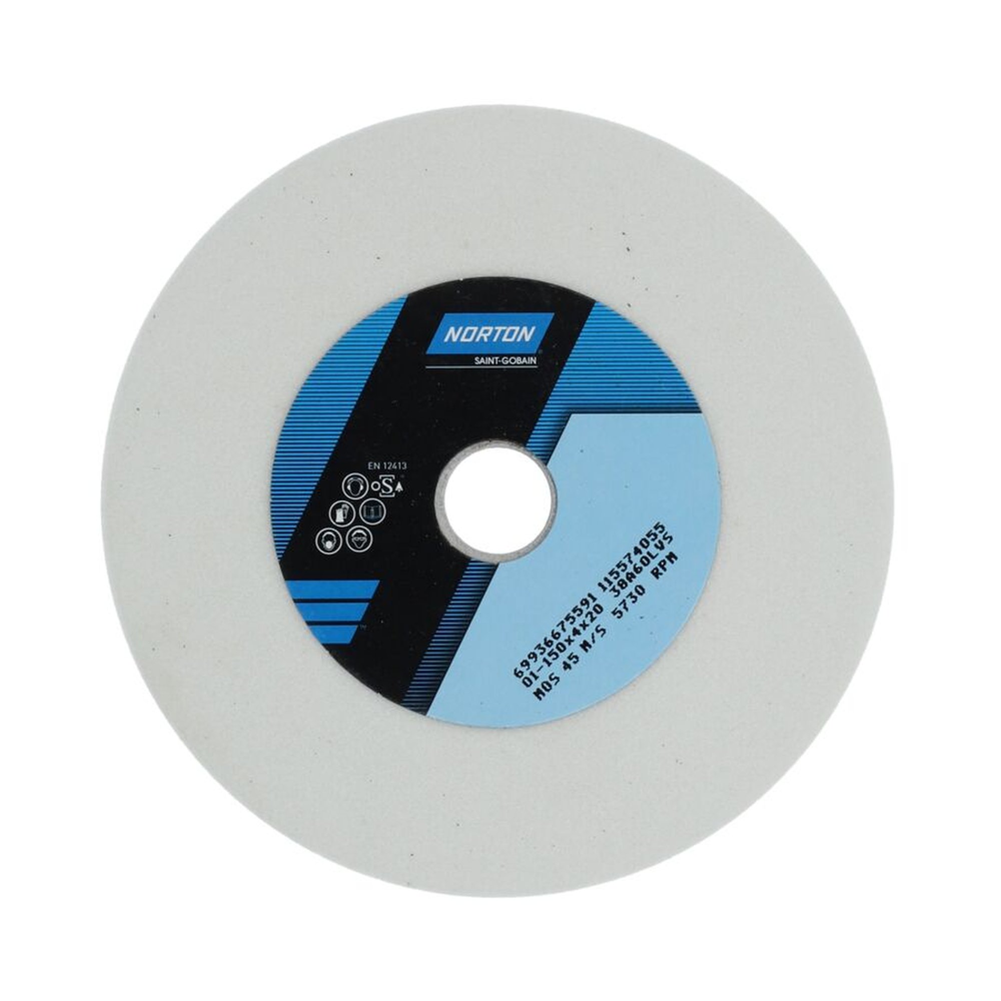 Norton Schleifscheibe gerade 01 150x4x20 38A 60 LVS - Hochwertige Schleiflösung