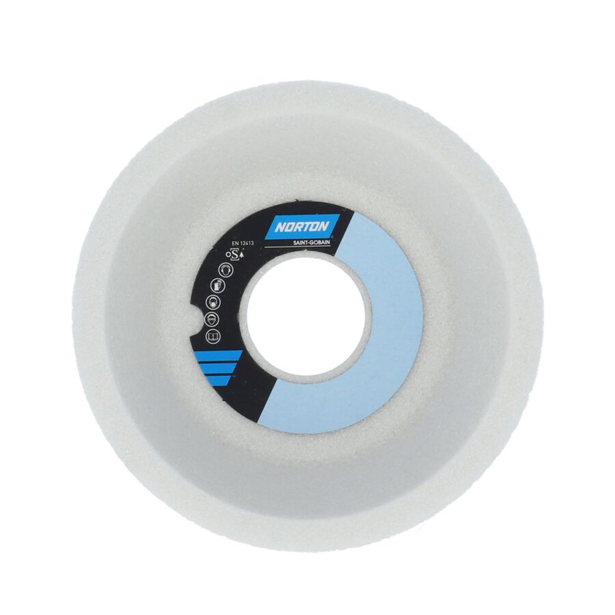 2 x Norton Töpfe & Teller 38A 46 K VS zum Werkzeugschleifen, robust und langlebig