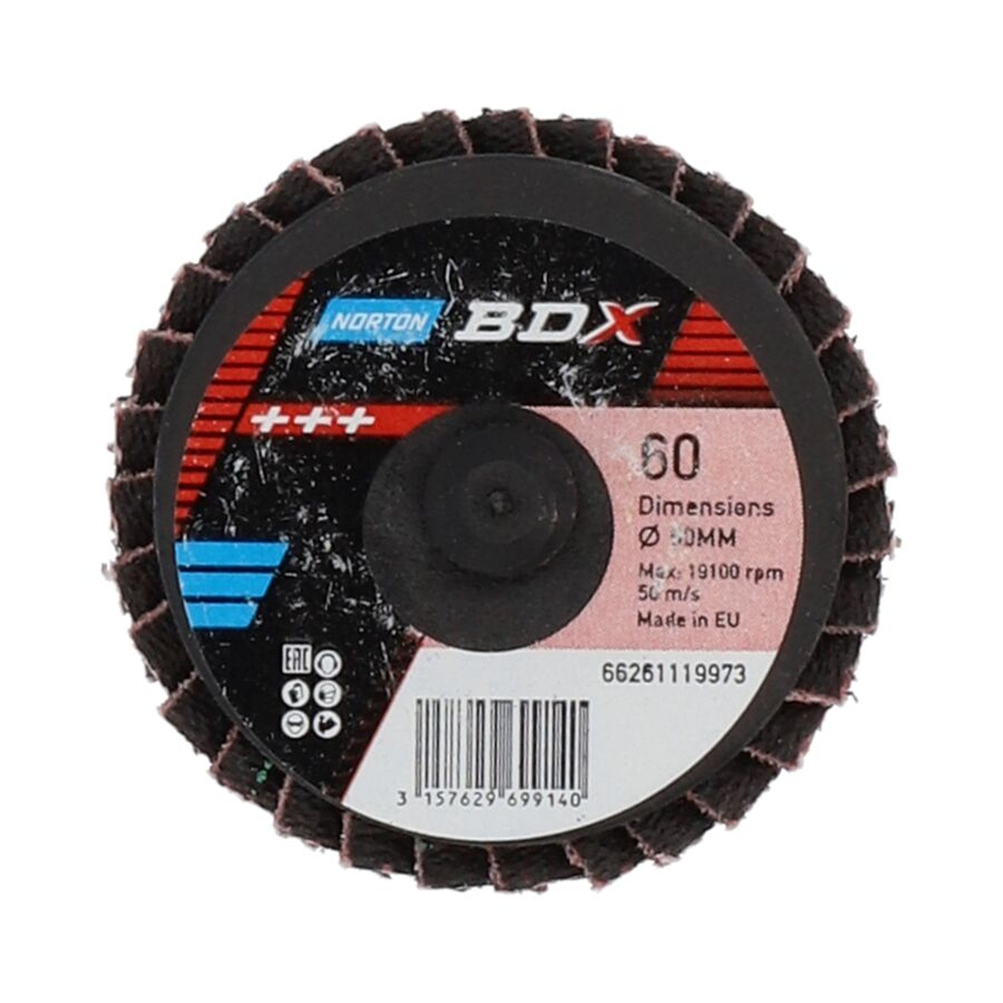 10 x Norton SpeedLok Schleifscheibe 50mm Korn 60 BDX - Hochwertige Schleiflösung