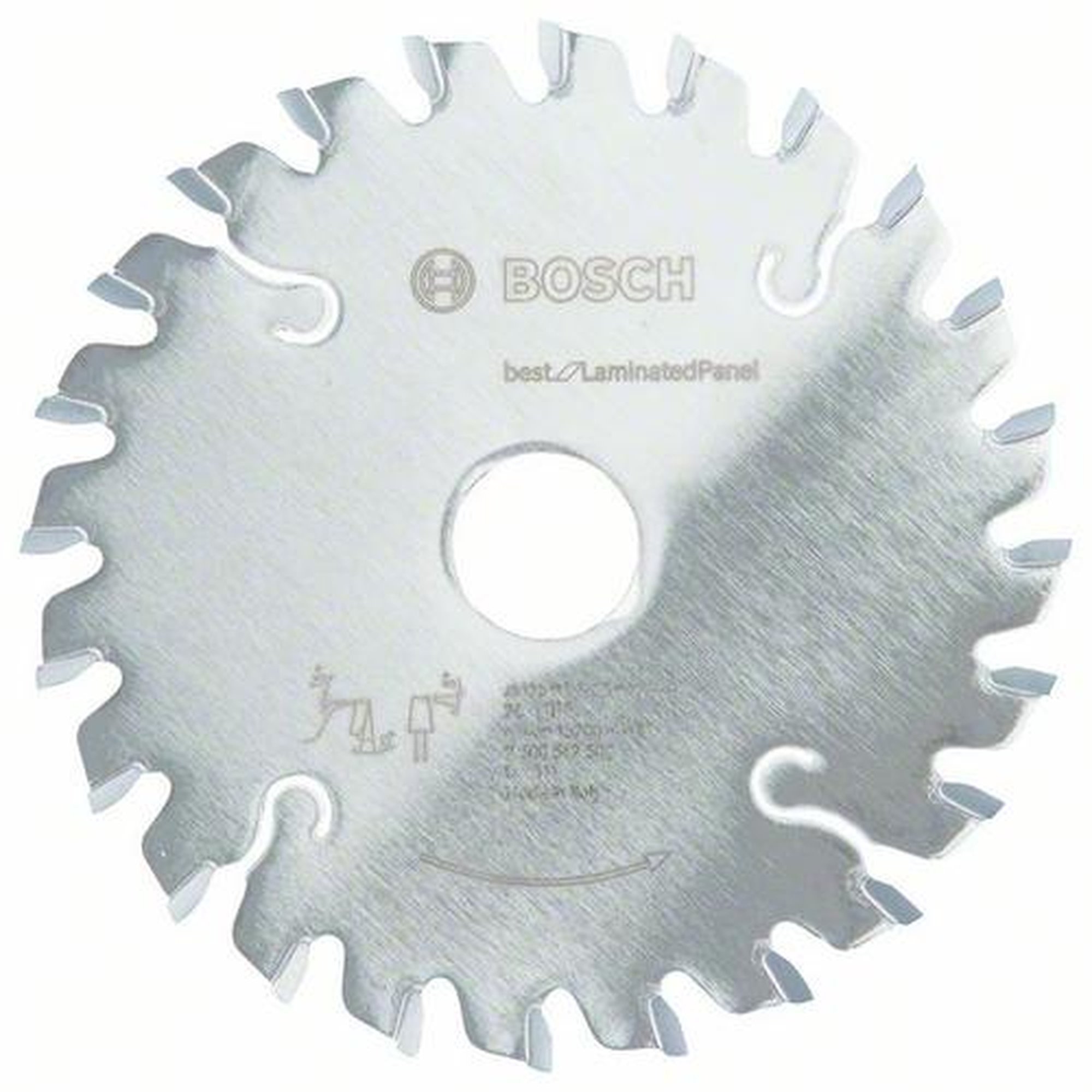 BOSCH Vorritzblatt konisch, Best für Laminatplatte, Ø 125 mm, 24 Zähne