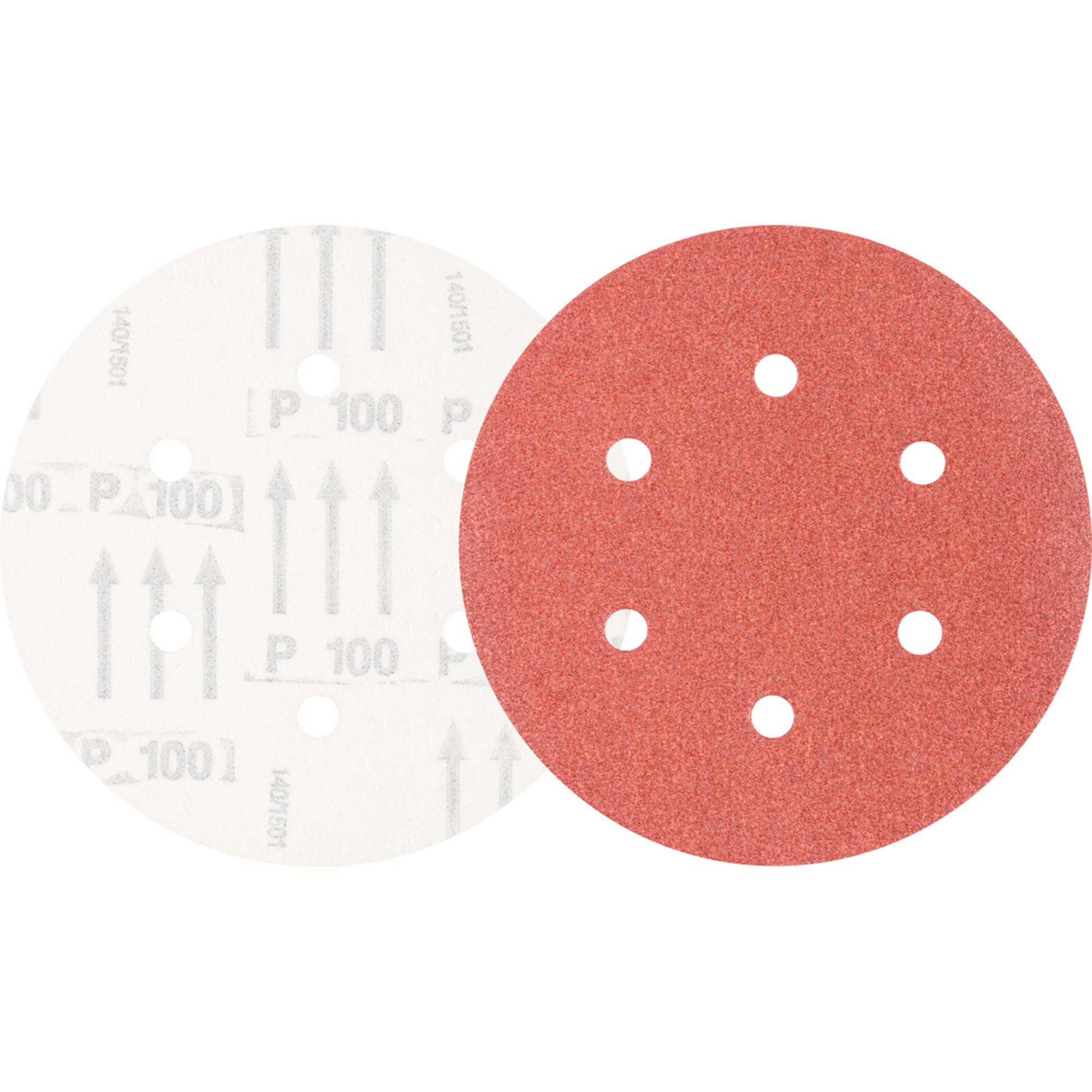 25 x Pferd Schleifscheibe Klettscheibe KSS 150 6 L A 100