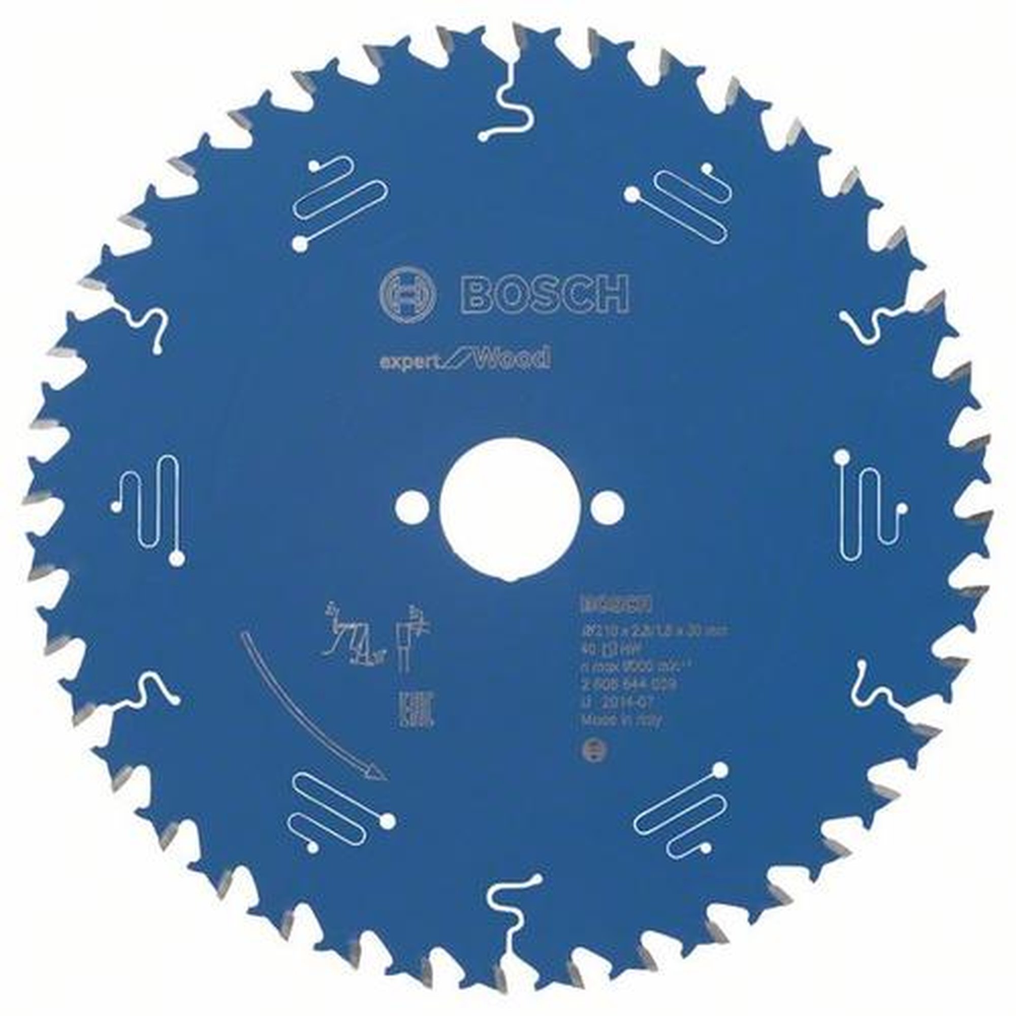 BOSCH Kreissägeblatt Expert für Holz, Ø 210 mm, 40 Zähne