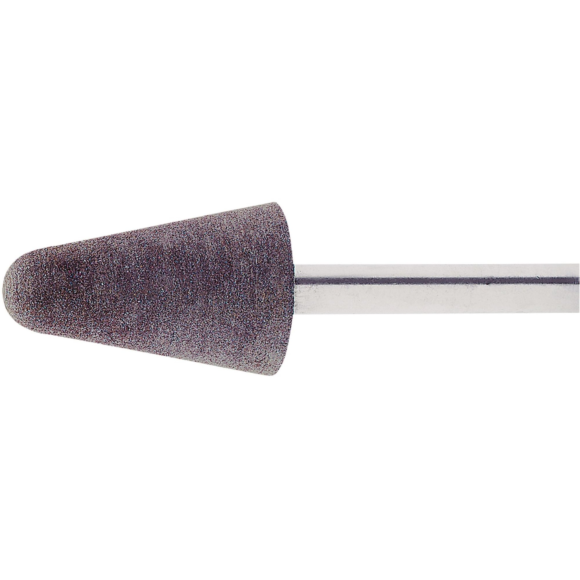 10x LUKAS Polierstift P1KE Kegelform 20x32 mm Schaft 6 mm