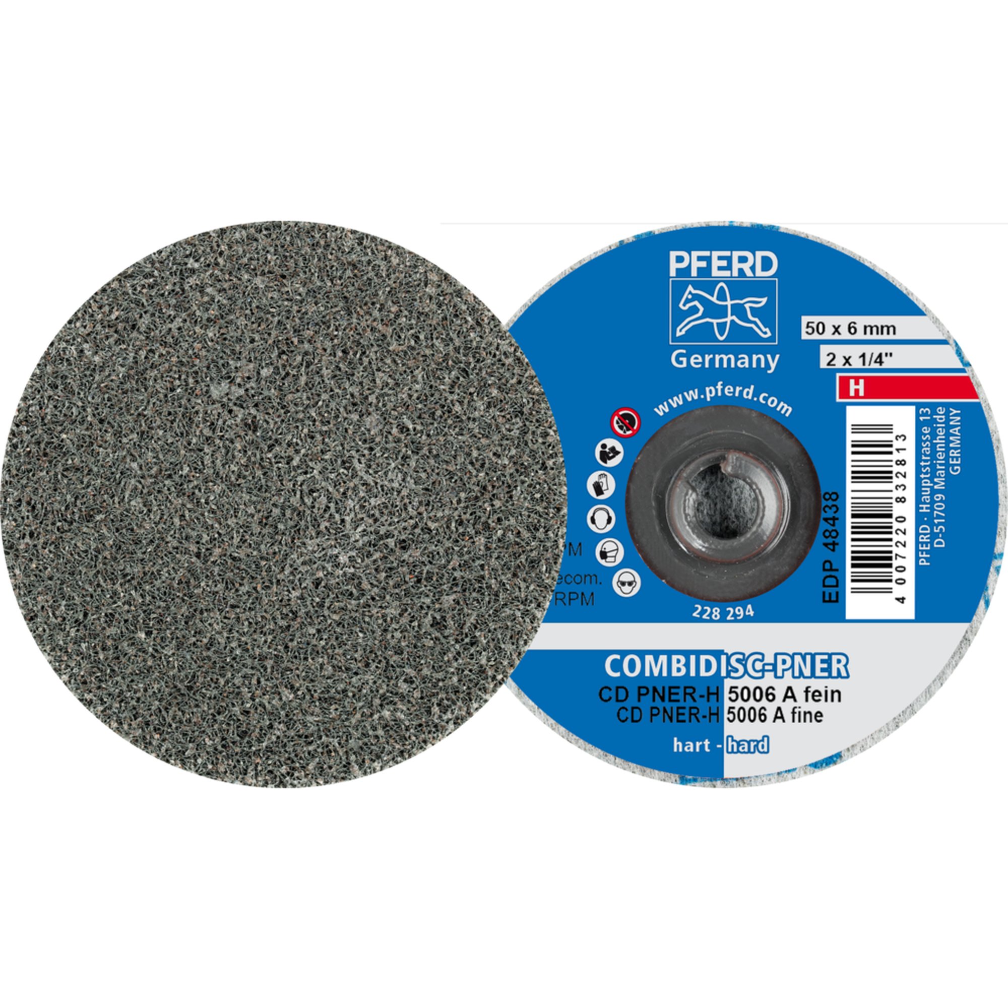 25 x PFERD COMBIDISC-Vliesronde CDR PNER-W 5006 A G