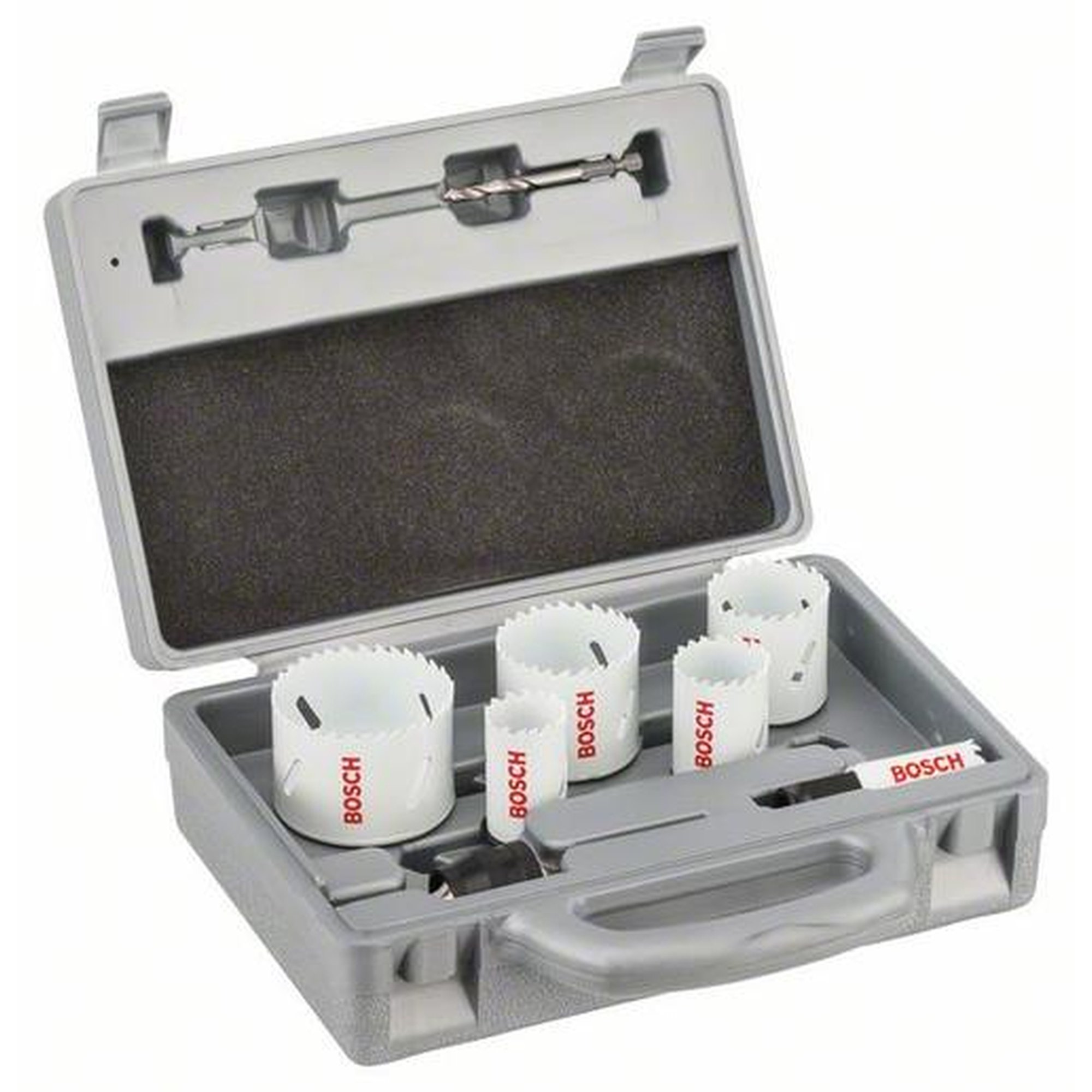 BOSCH 9tlg. Lochsägen-Set Progressor Elektriker Ø 22/29/35/44/51/64 mm